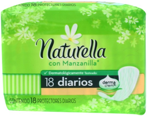 Panty protectores Naturella 18 pz