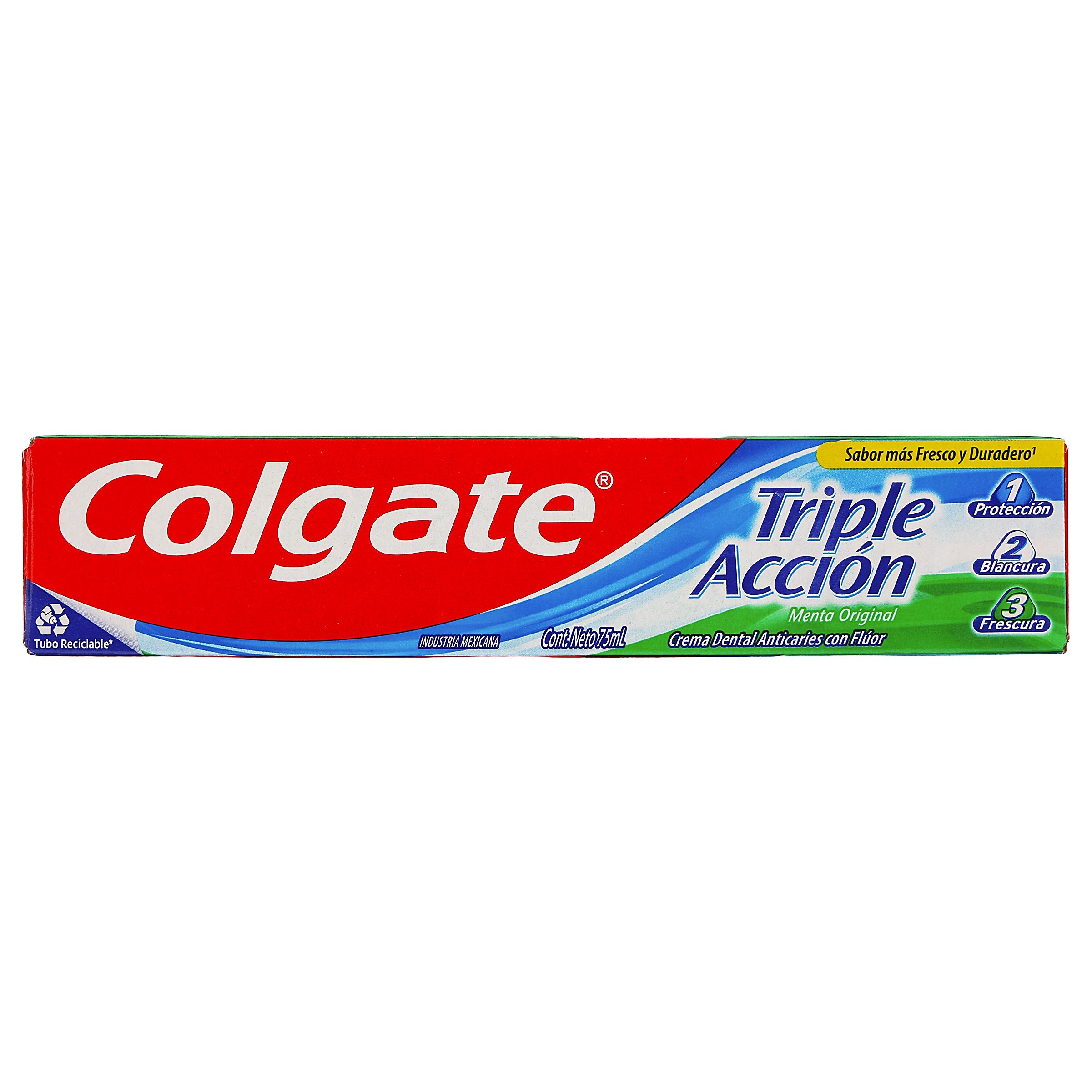 Pasta dental Colgate triple accion 75 ml