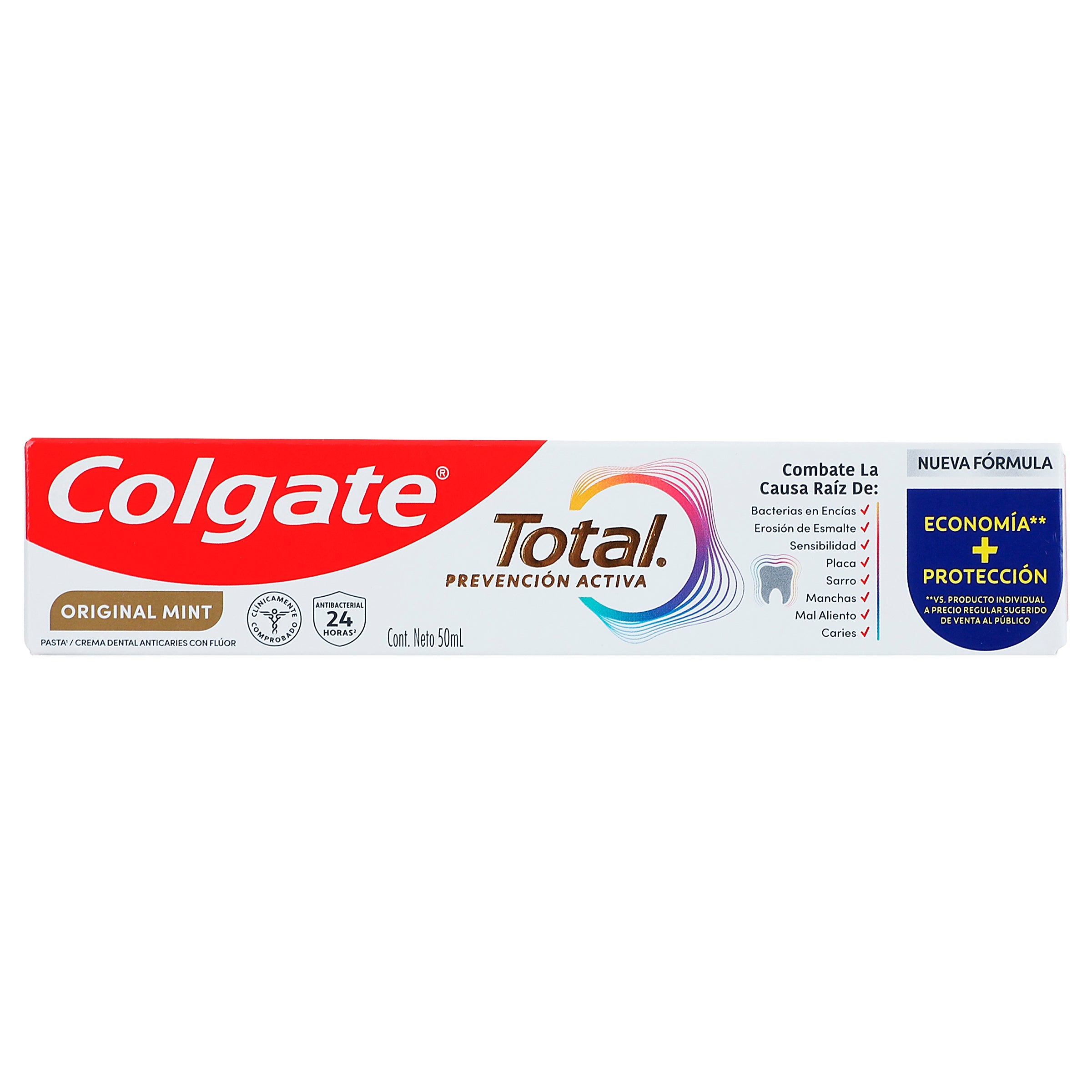 Pasta dental Colgate total Original Mint 50 ml