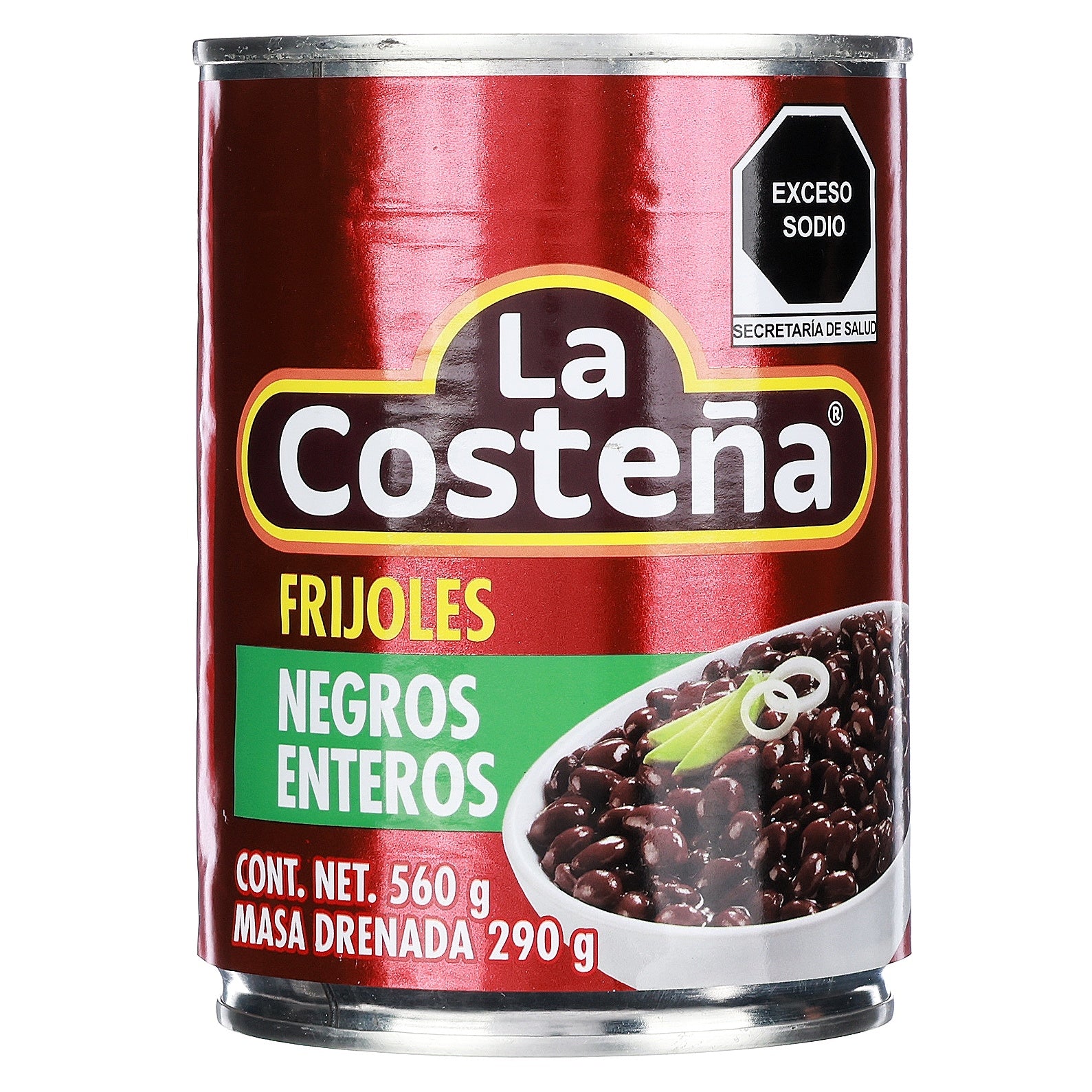 Frijoles ent negros La Costeña 560 gr