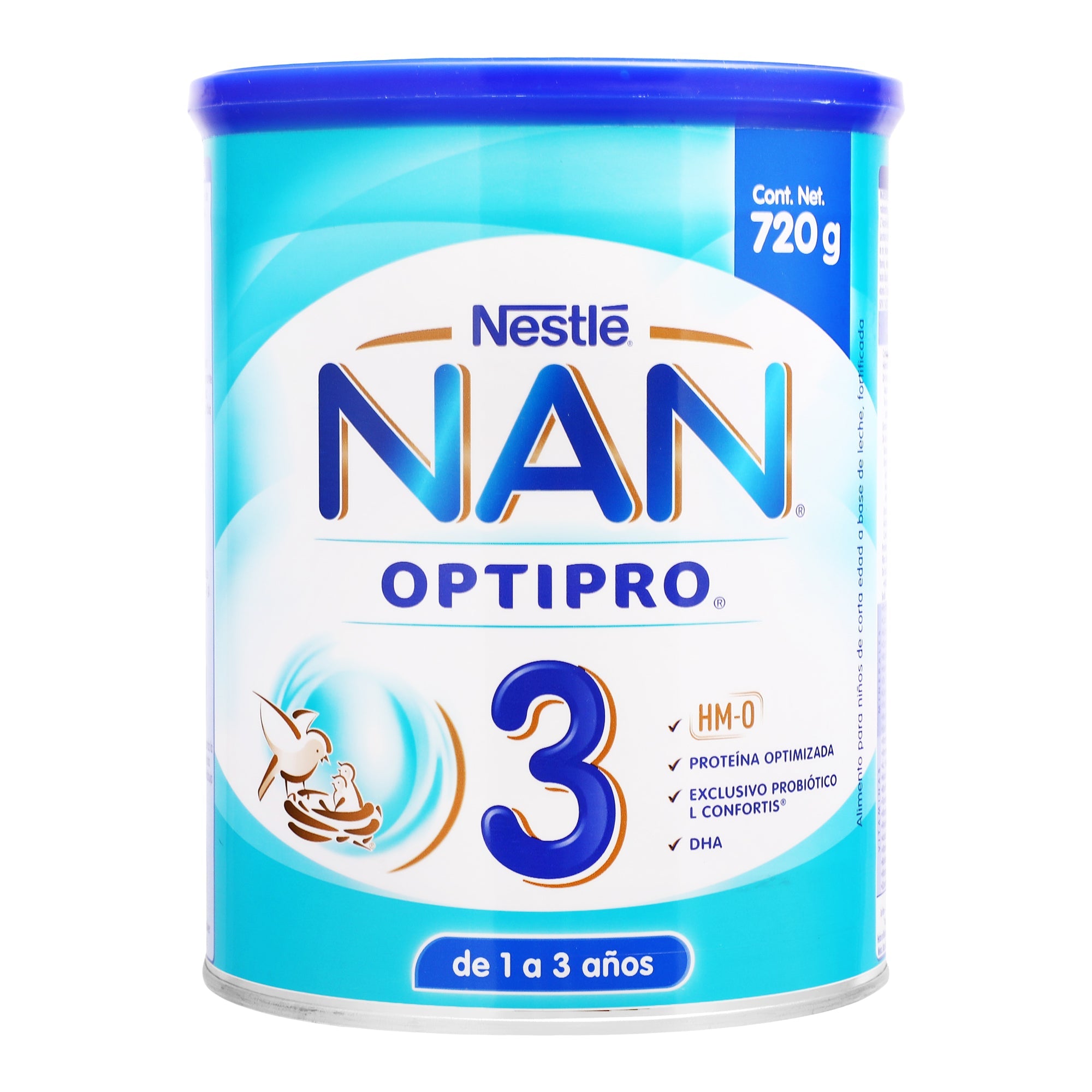 Leche Nan 3 Nestle 720 gr