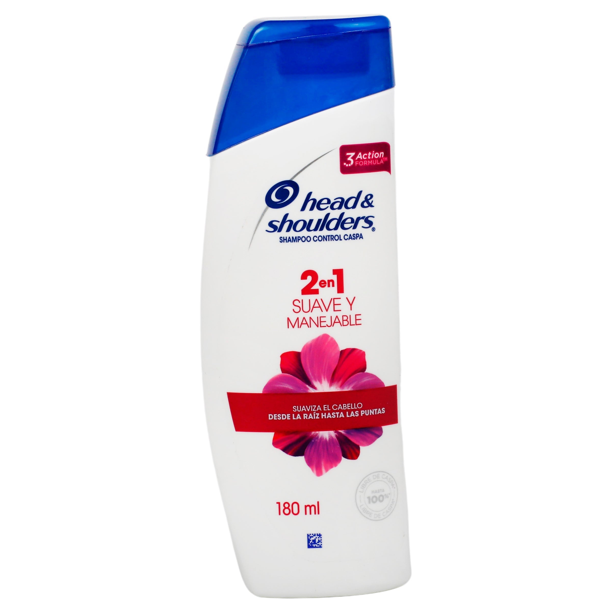 Shamp H&S 2 en 1 suave manejable 180 ml