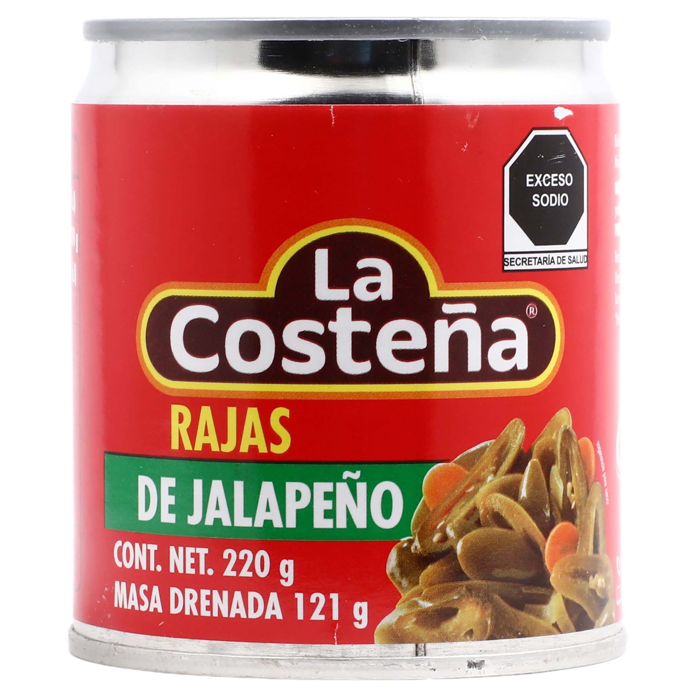 Chiles rajas La Costeña 220 gr