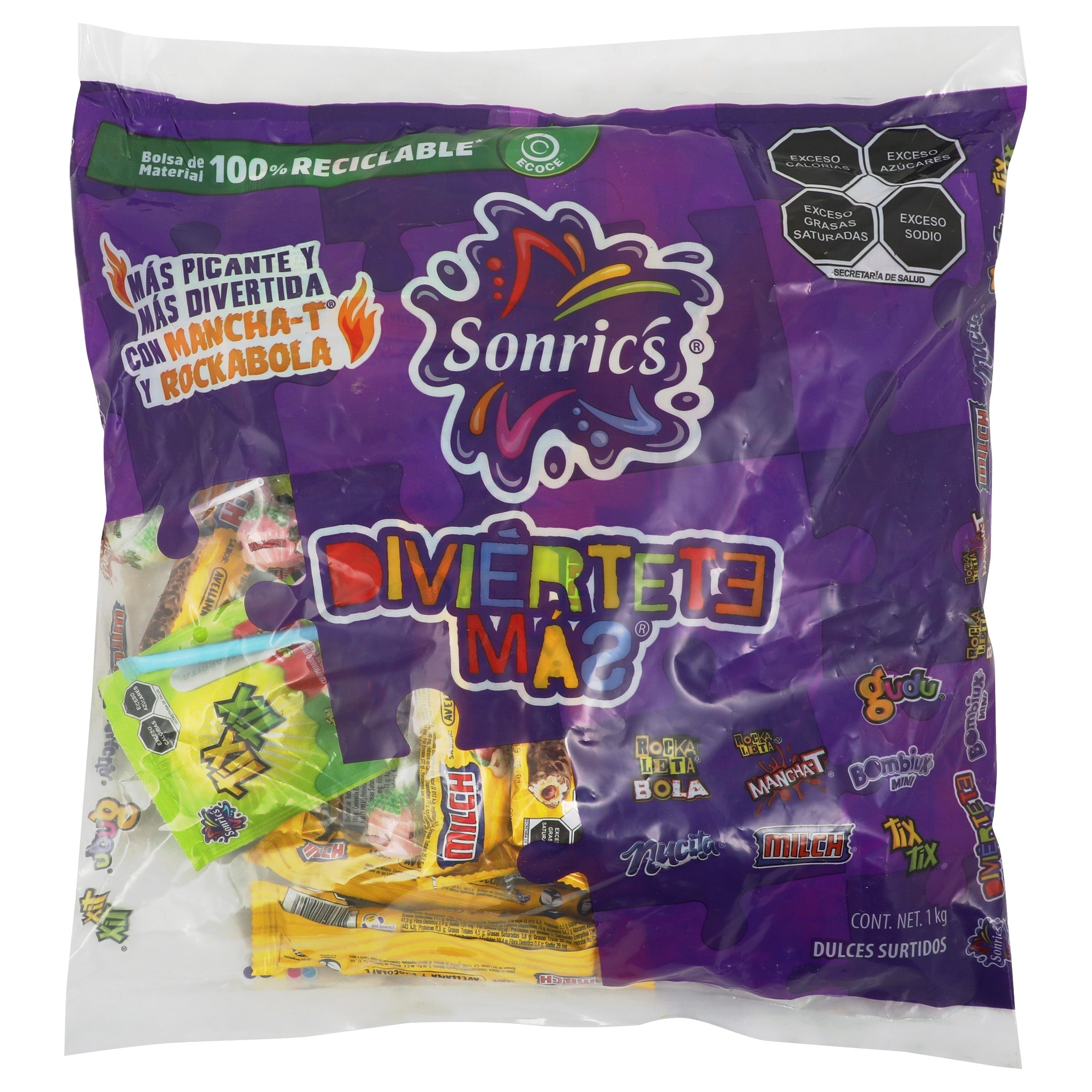 Piñatero Diviertete Mas Sonrics 1kg