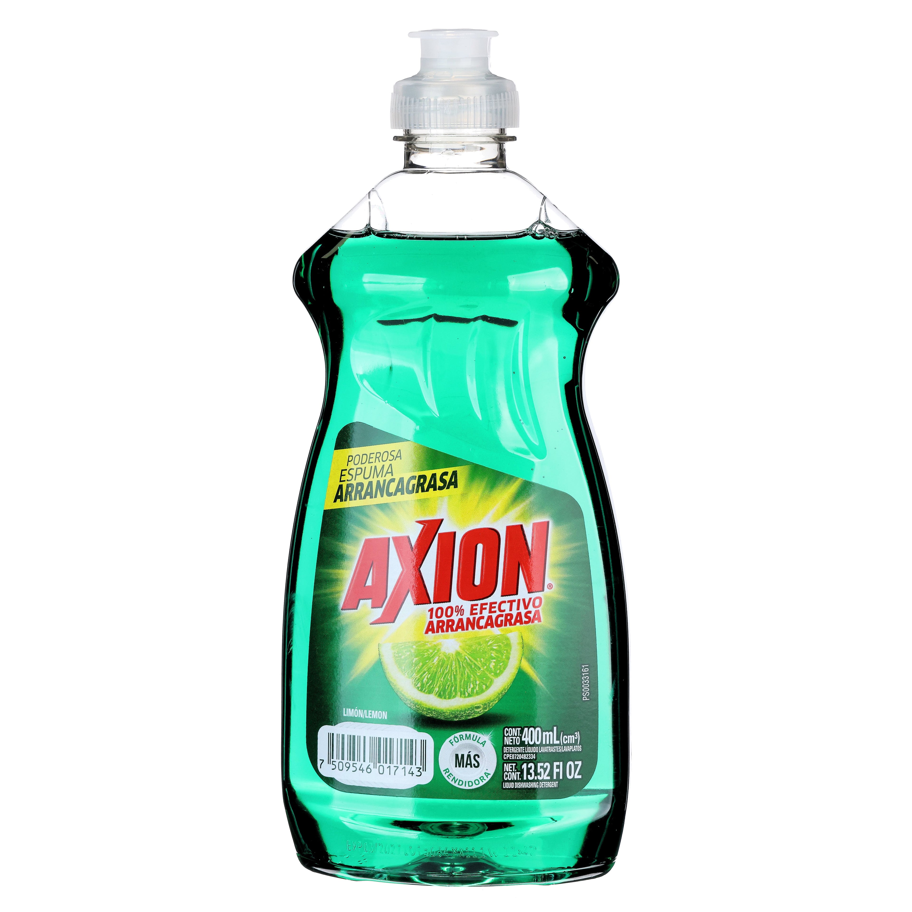 Detergente Axion liquido limon 400 ml