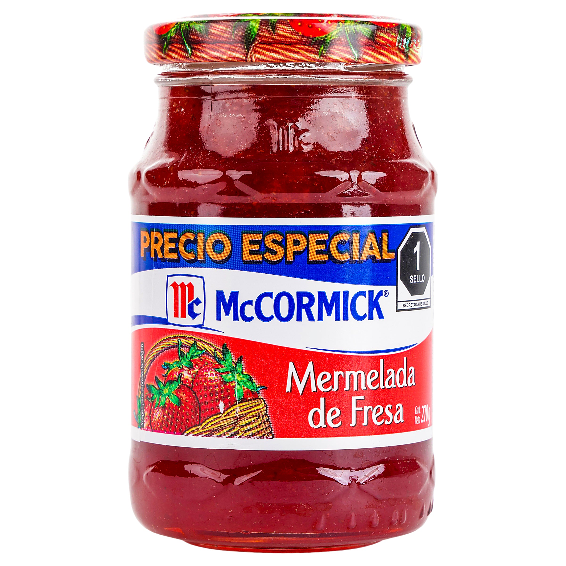 Mermelada Fresa # 8 Mc Cormick 270 gr