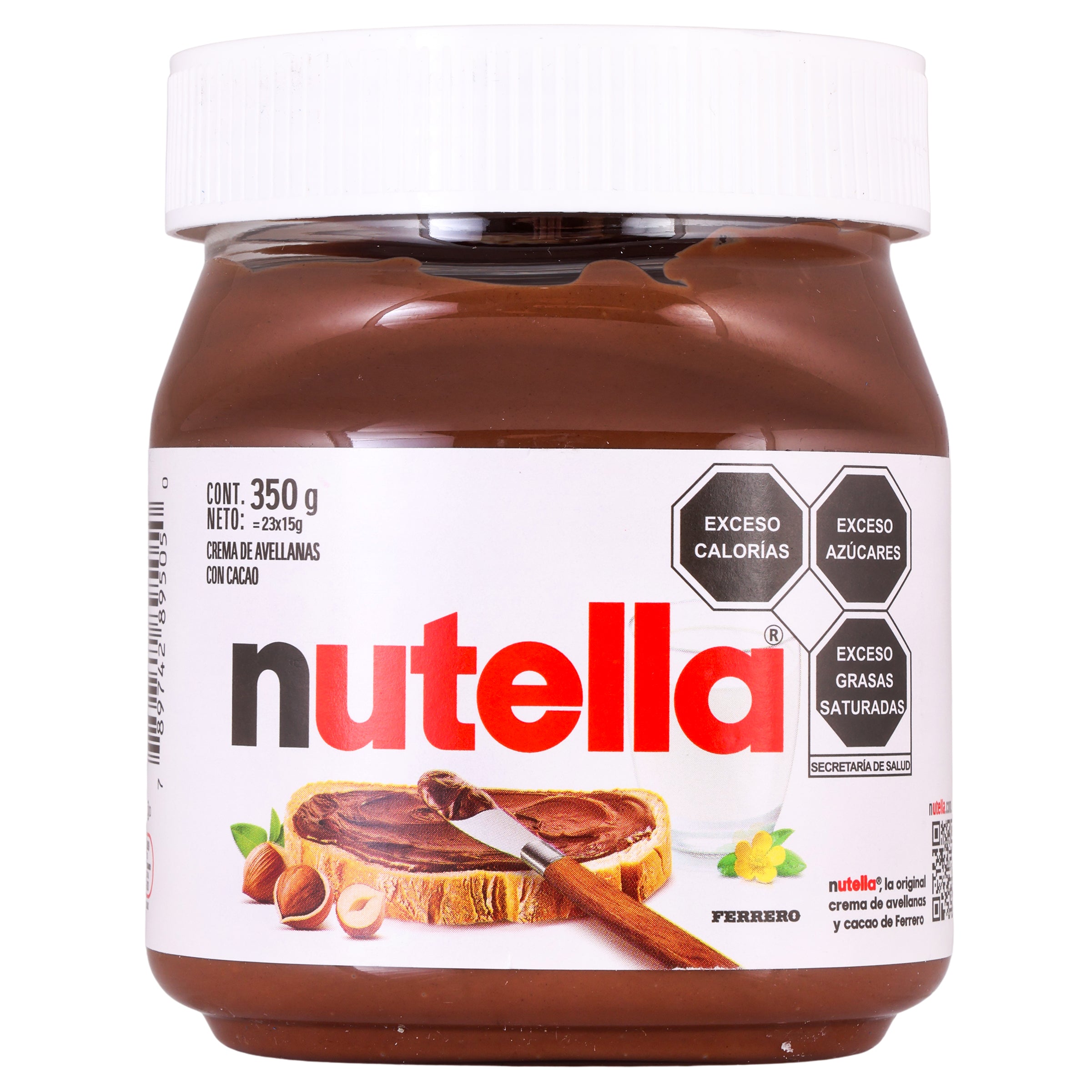 Crema de avellana Ferrero nutella 350 gr