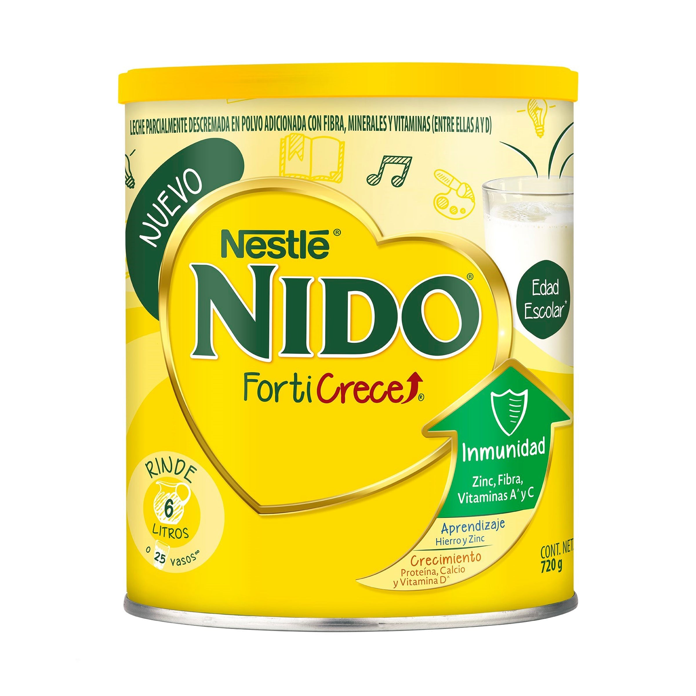 Leche Nido clasica  Nestle 720 gr
