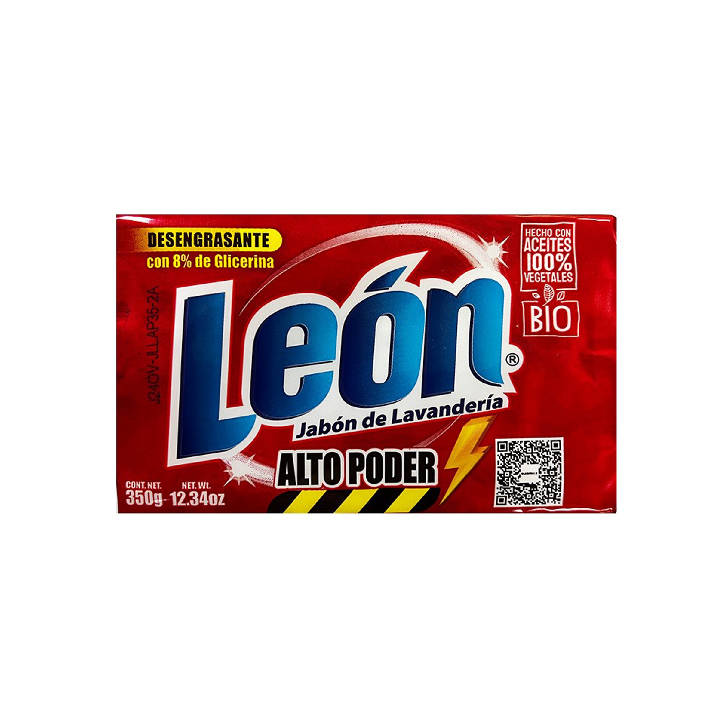 Jabon Leon alto poder 350 gr