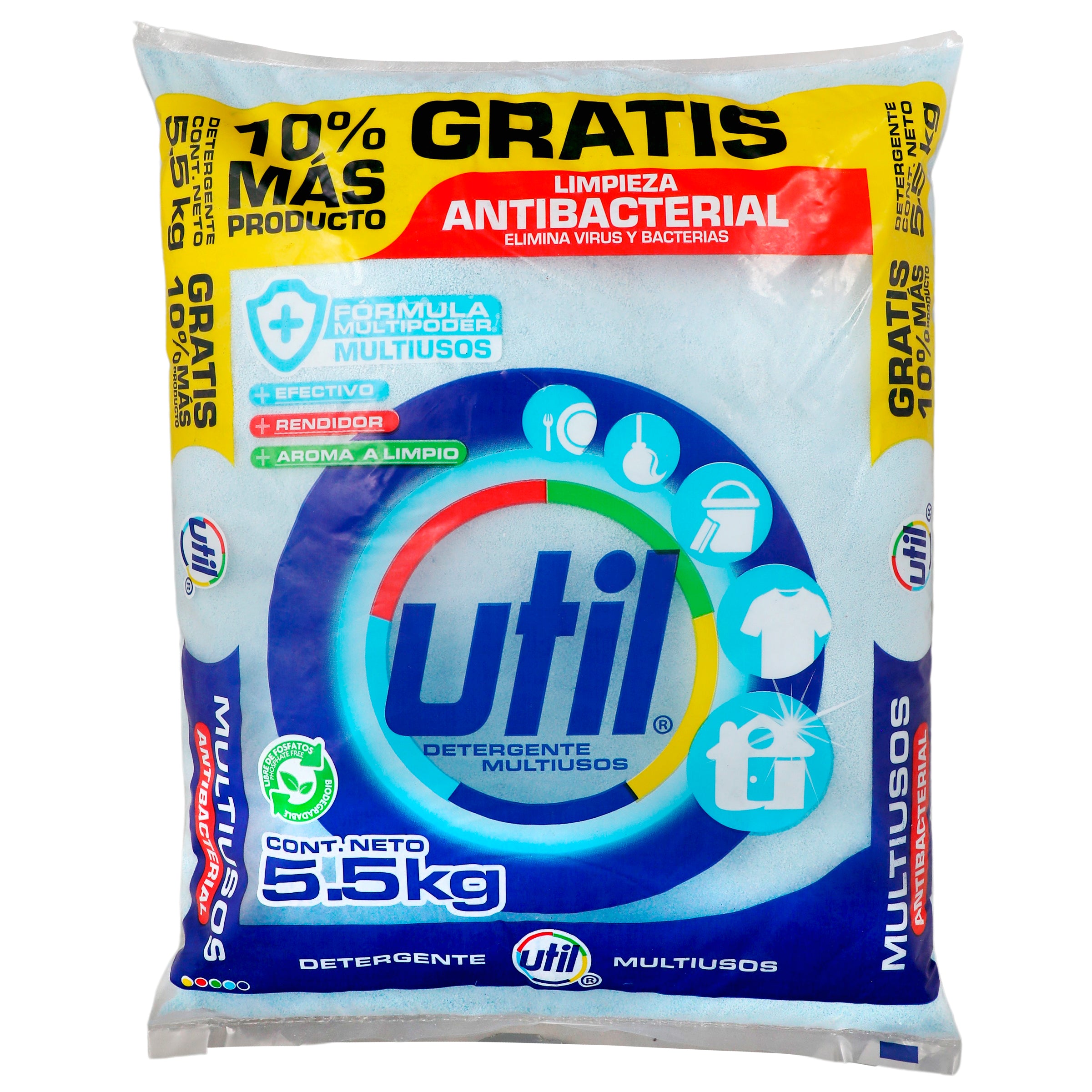 Detergente Util regular 5 kg