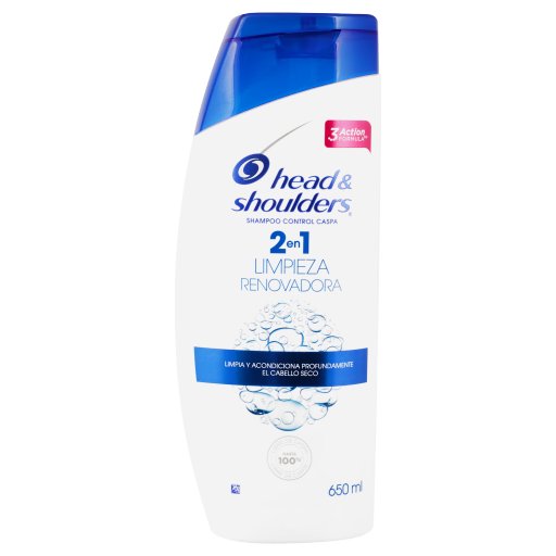 Shamp H & S 2 en 1 Limpieza renovadora 650 ml