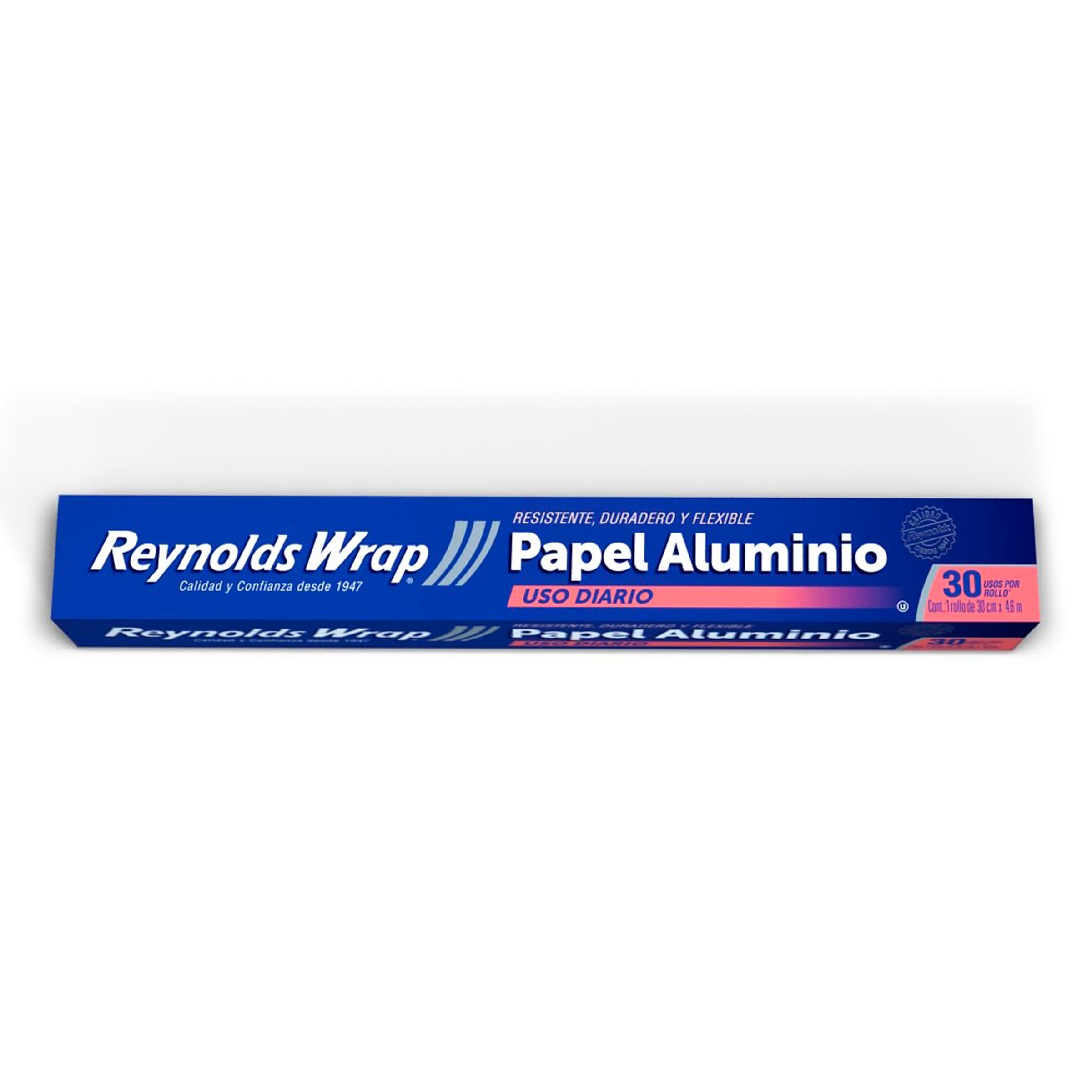 Papel aluminio Reynolds 4.6 m x 30 cm