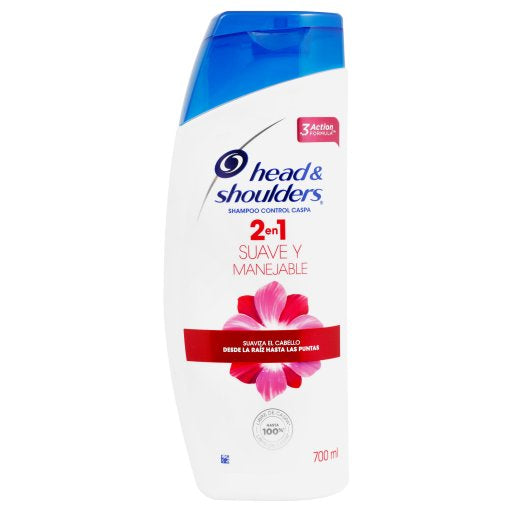 Shamp H & S 2en1 suave y manejable 650 ml