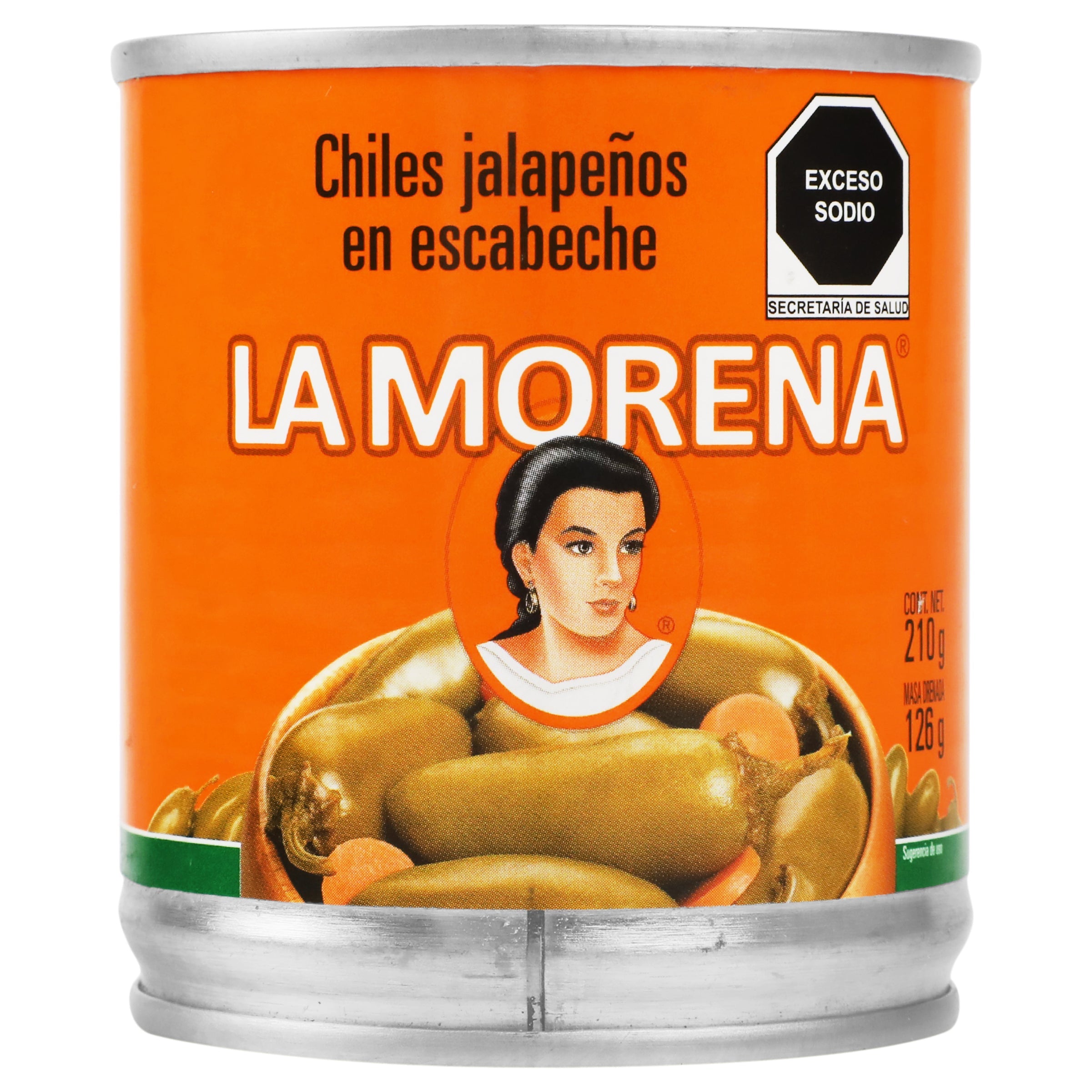 Chiles jalapeños La Morena 210 gr