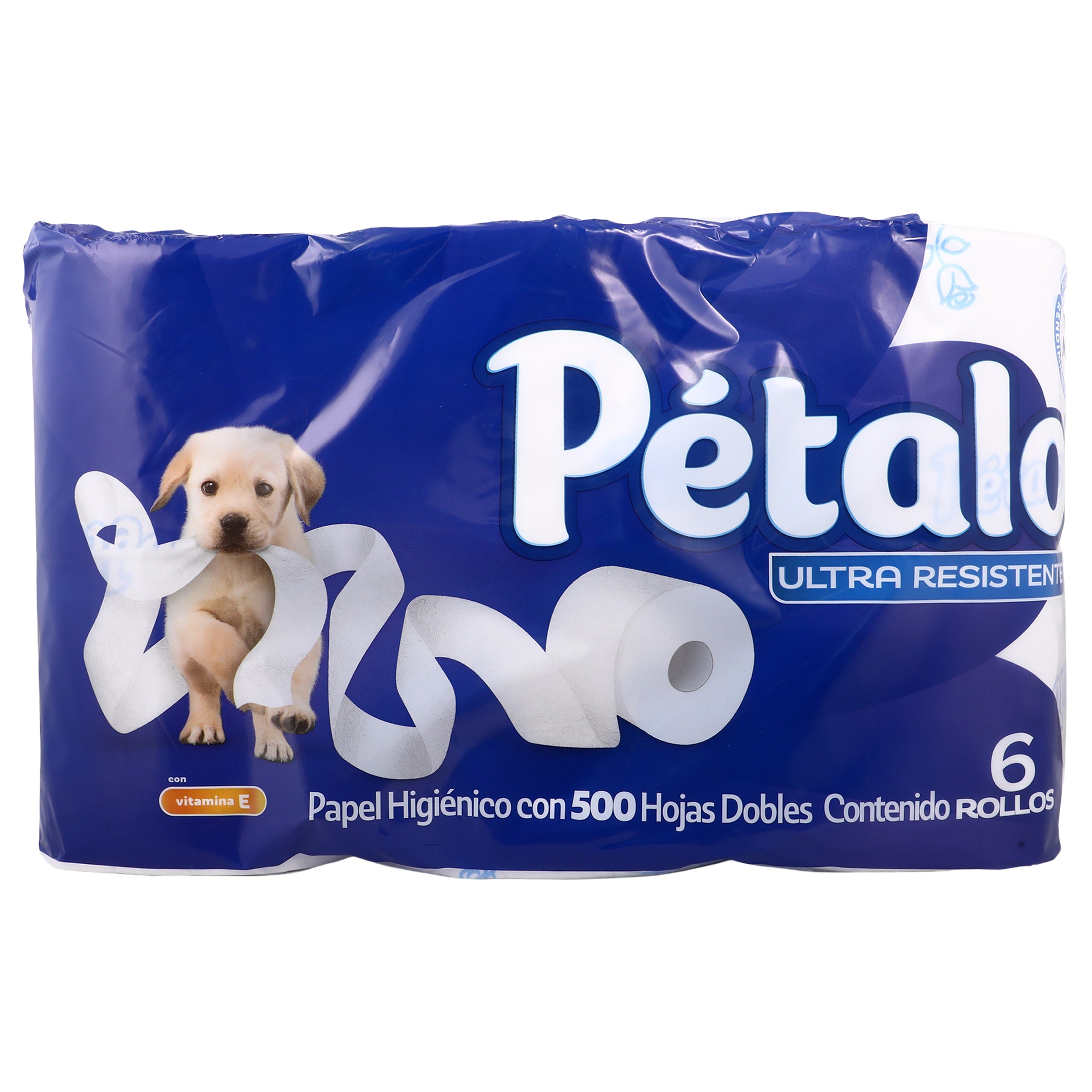 Papel petalo jumbo 500 hj 6 rollos