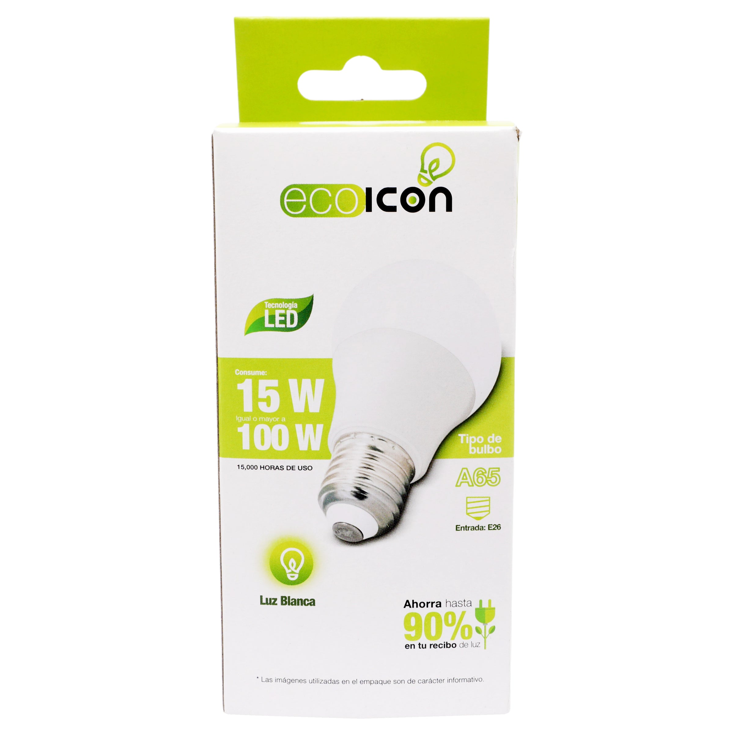 Foco Led Icon 15-100 watts luz blanca