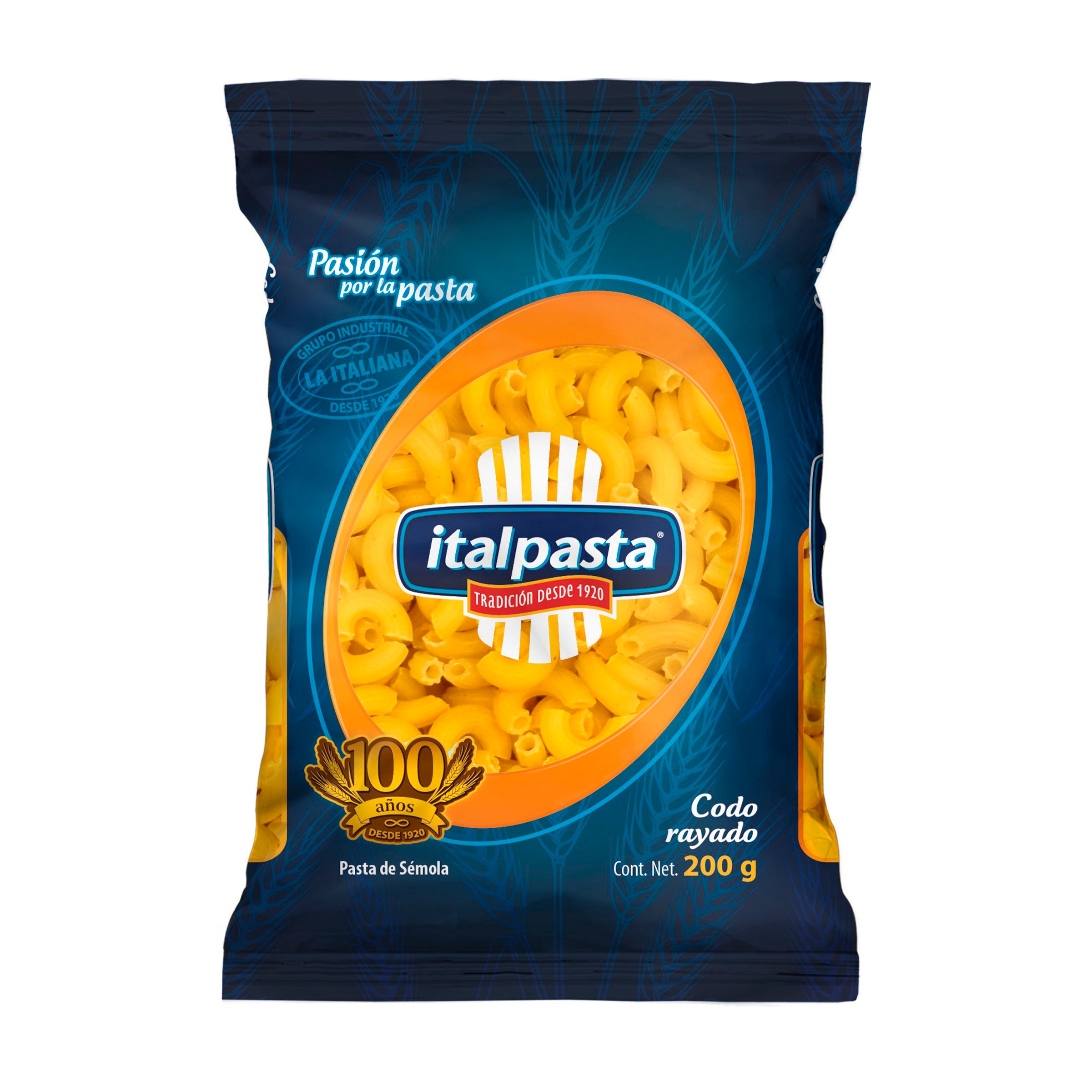 Pasta sopa Italpasta codo rayado 200 gr