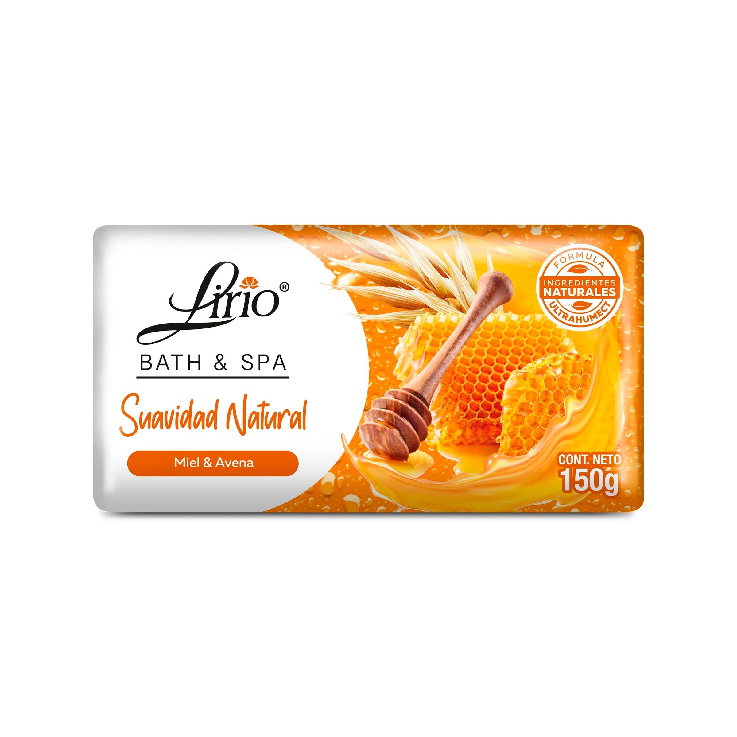 Jabon lirio avena y miel 150 gr