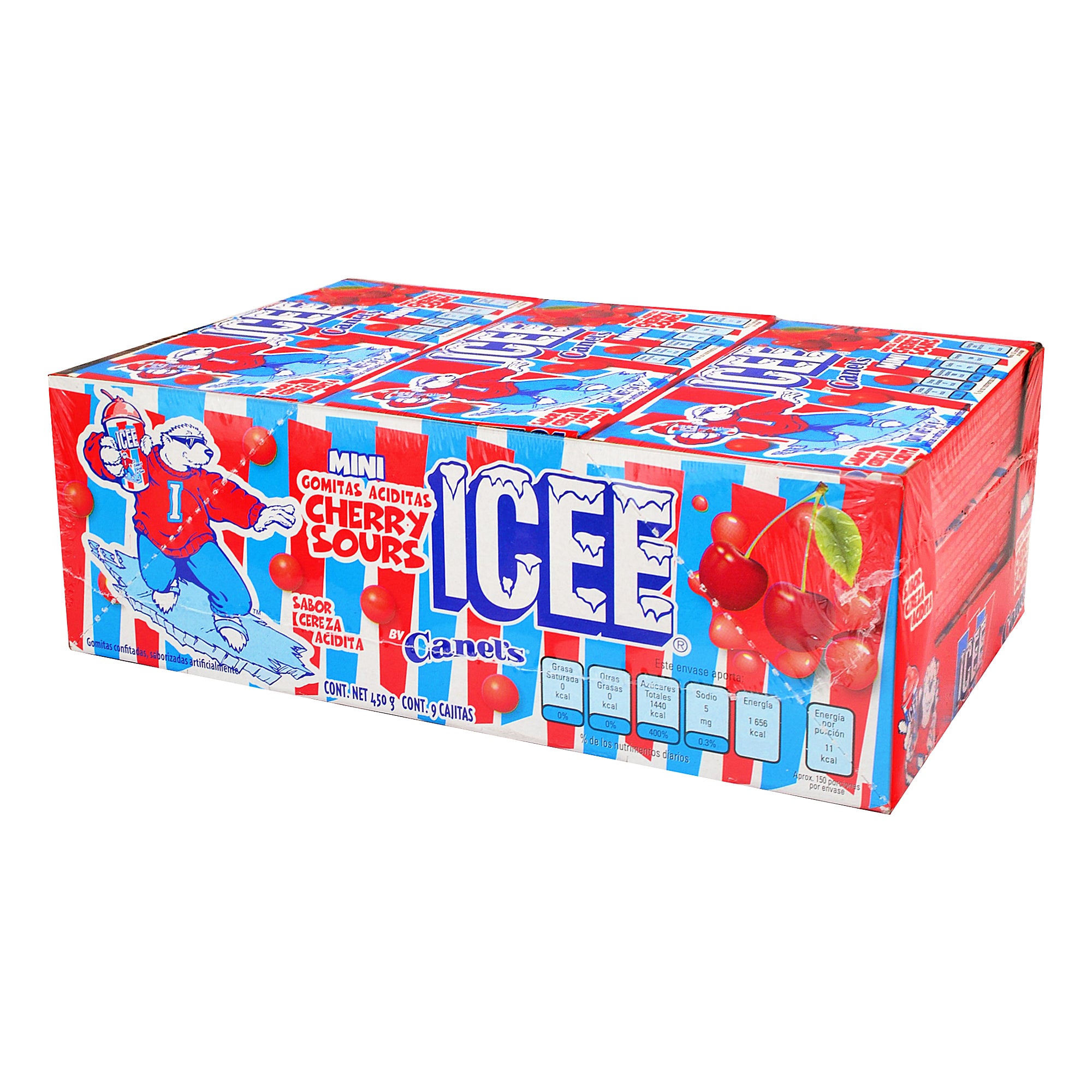 Gomitas mini cherry ICEE 50 gr