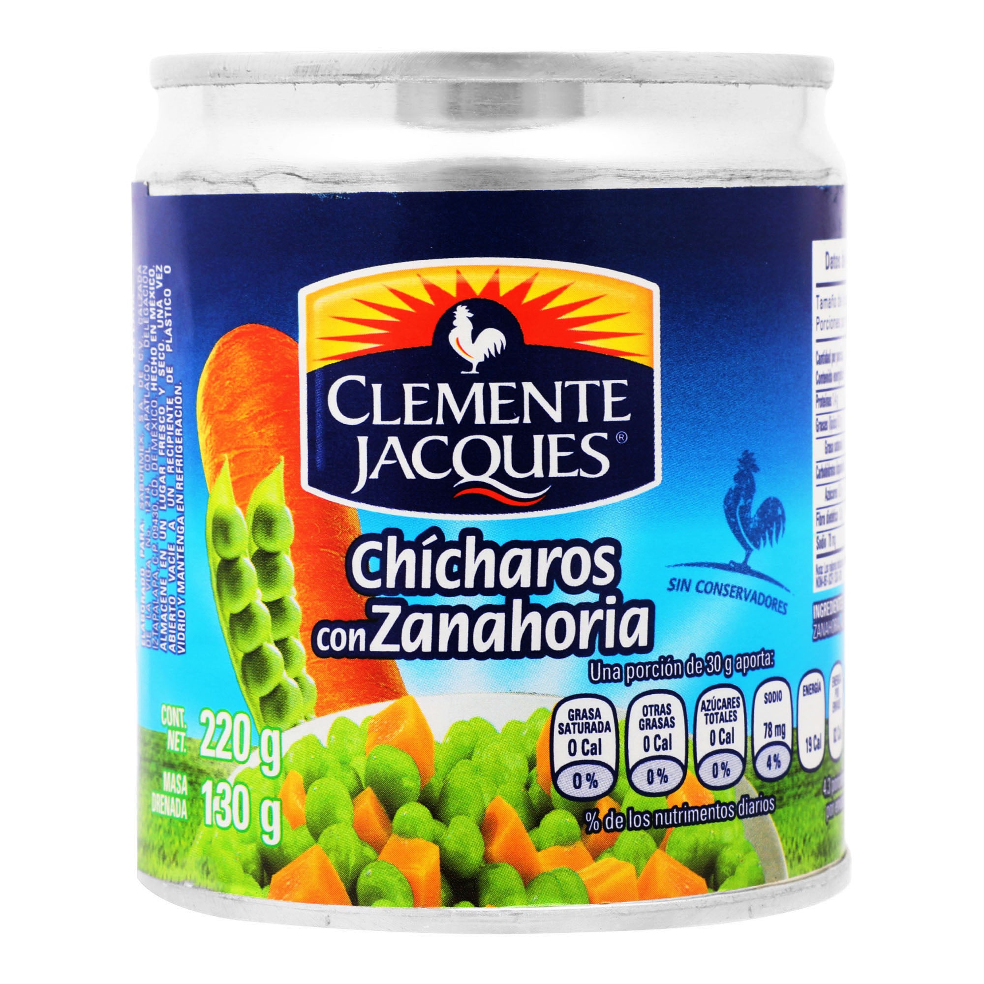 Chicharo zanahoria Clemente Jacque 220 gr