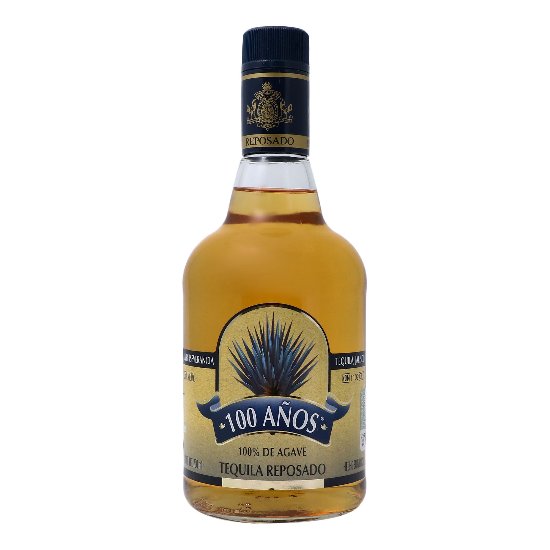 Tequila reposado 100 años azul 650 ml