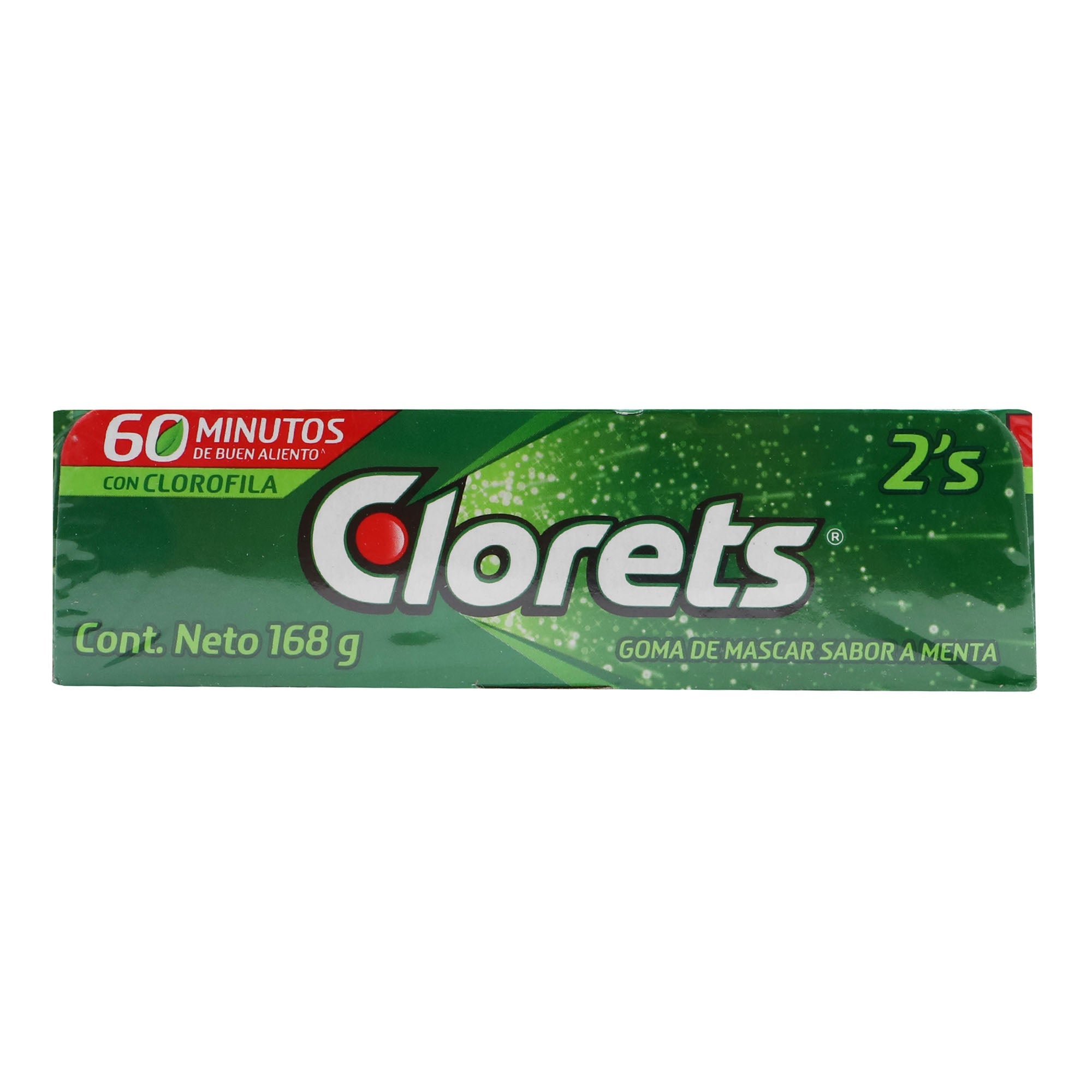 Chicle Clorets 2 past 1 pz