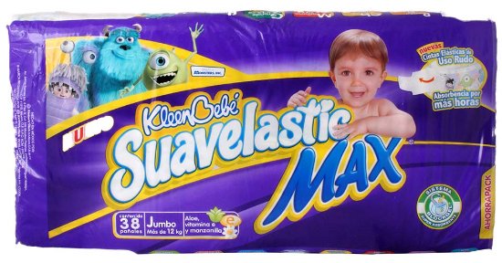 Pañal KB Suav Max JB 40 pz