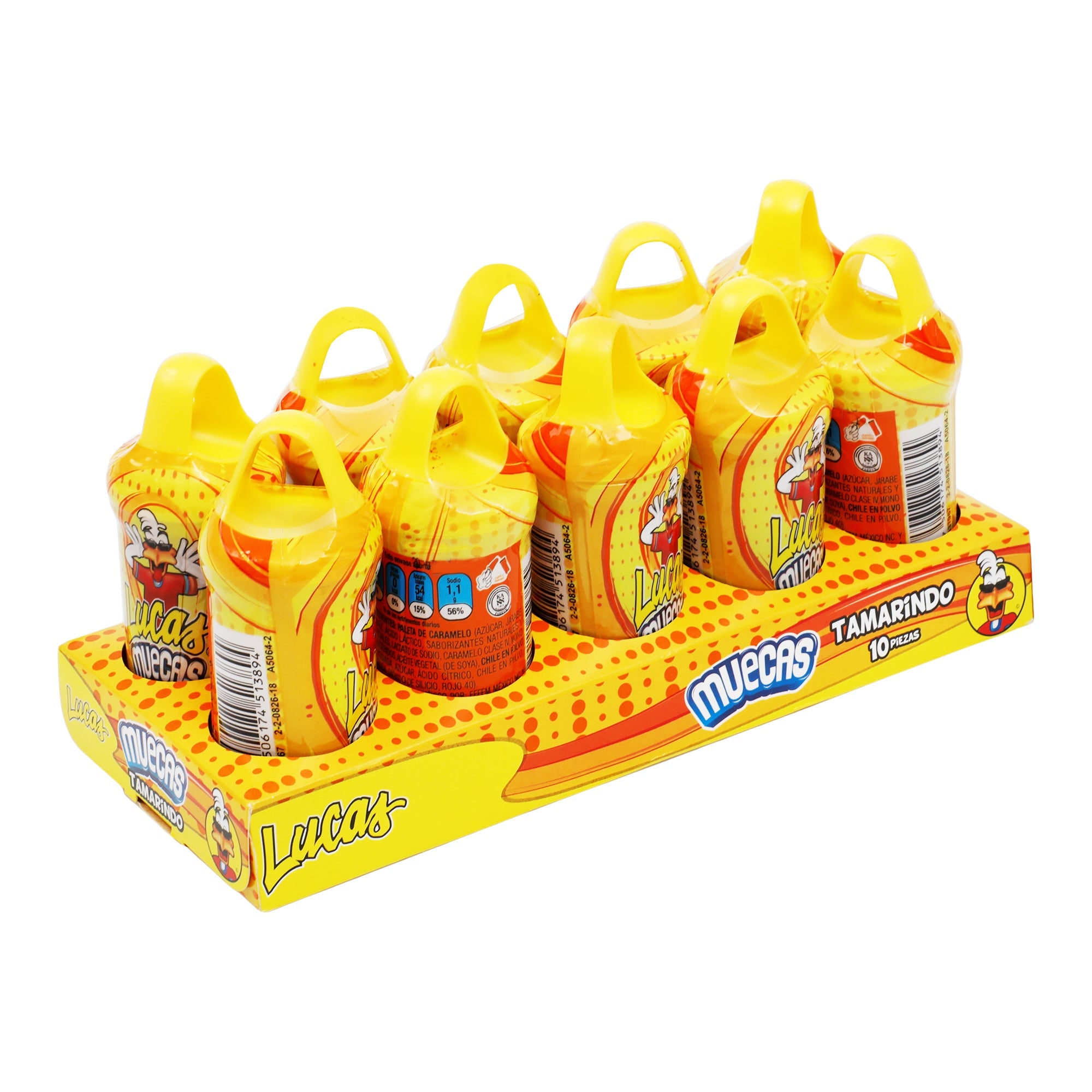 Paleta muecas tamarindo Lucas 1 pz