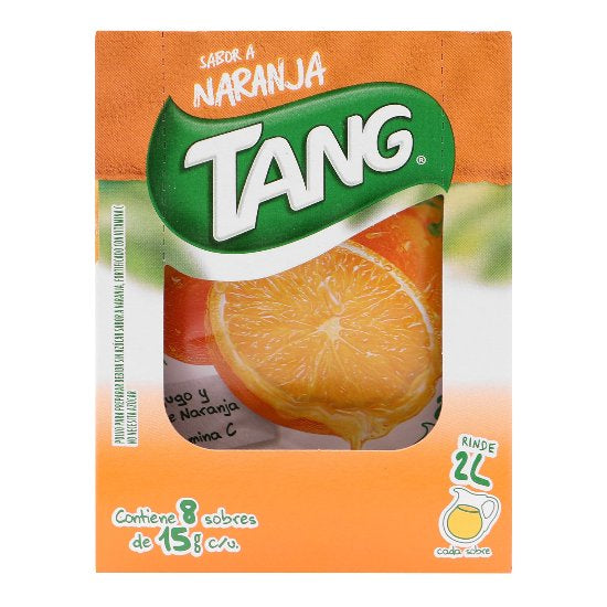 Bebida polvo Tang naranja 13 gr