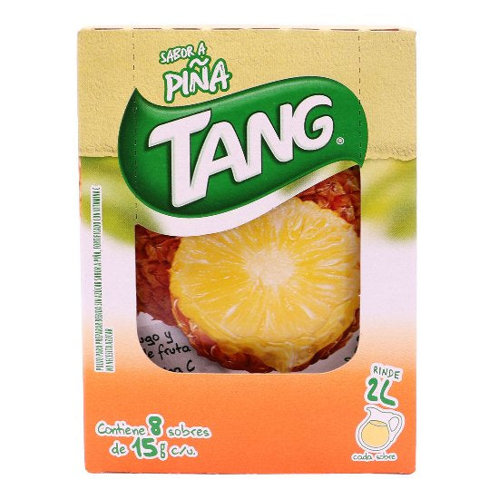 Bebida polvo Tang piña 13 gr