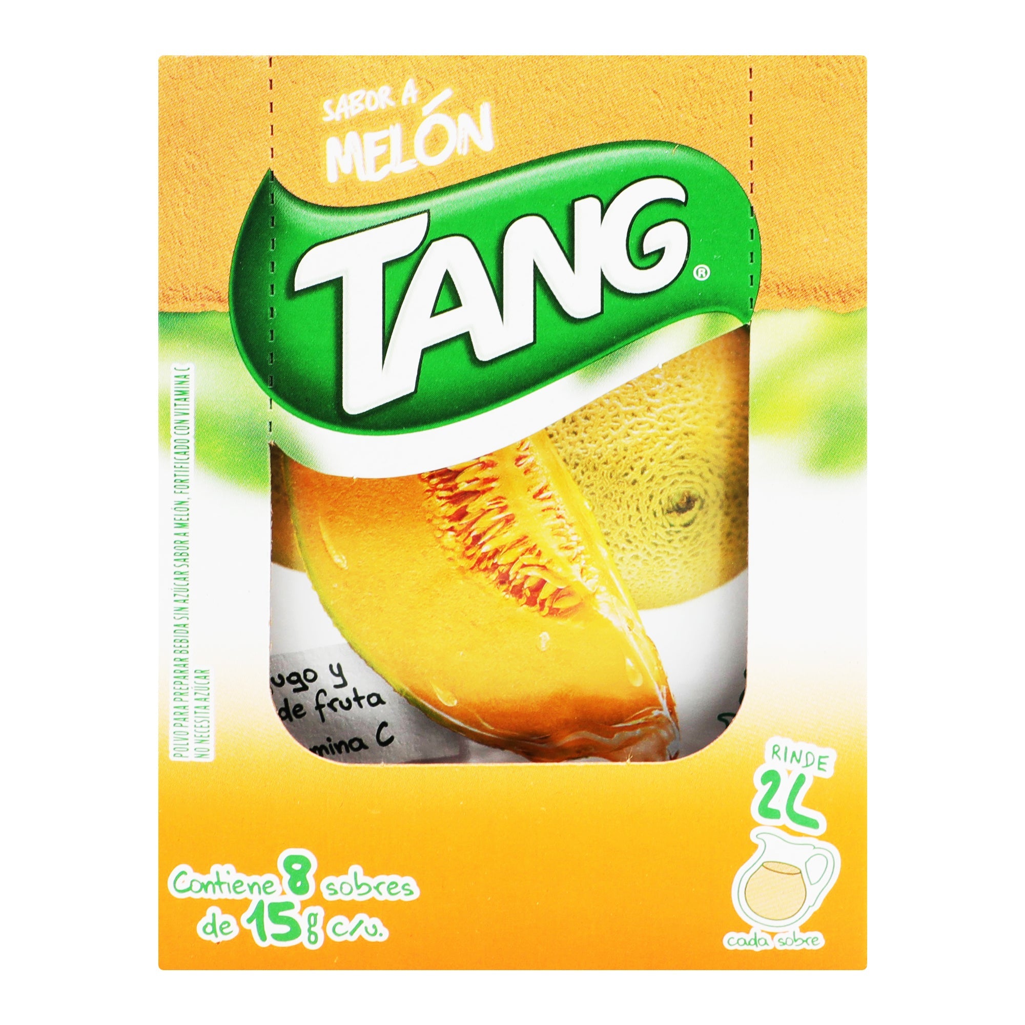 Bebida polvo Tang melon 13 gr