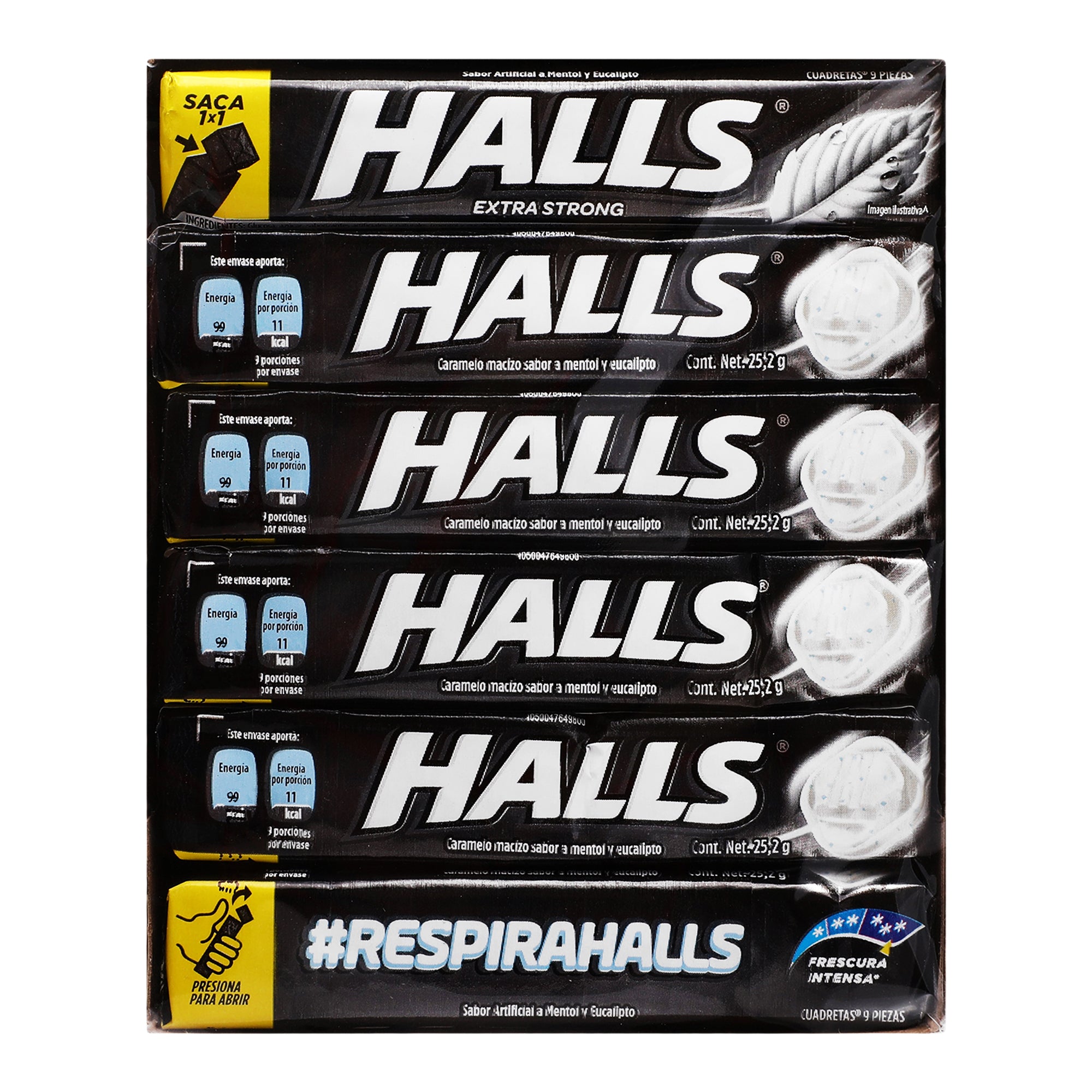 Halls negro  25.2 gr
