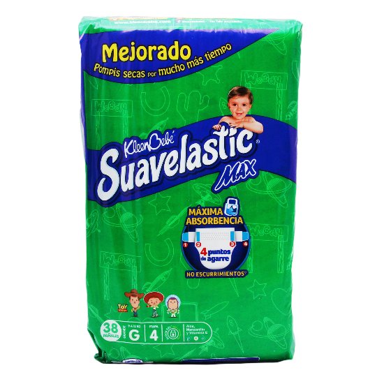 Pañal KB Suav Max gde 40 pz