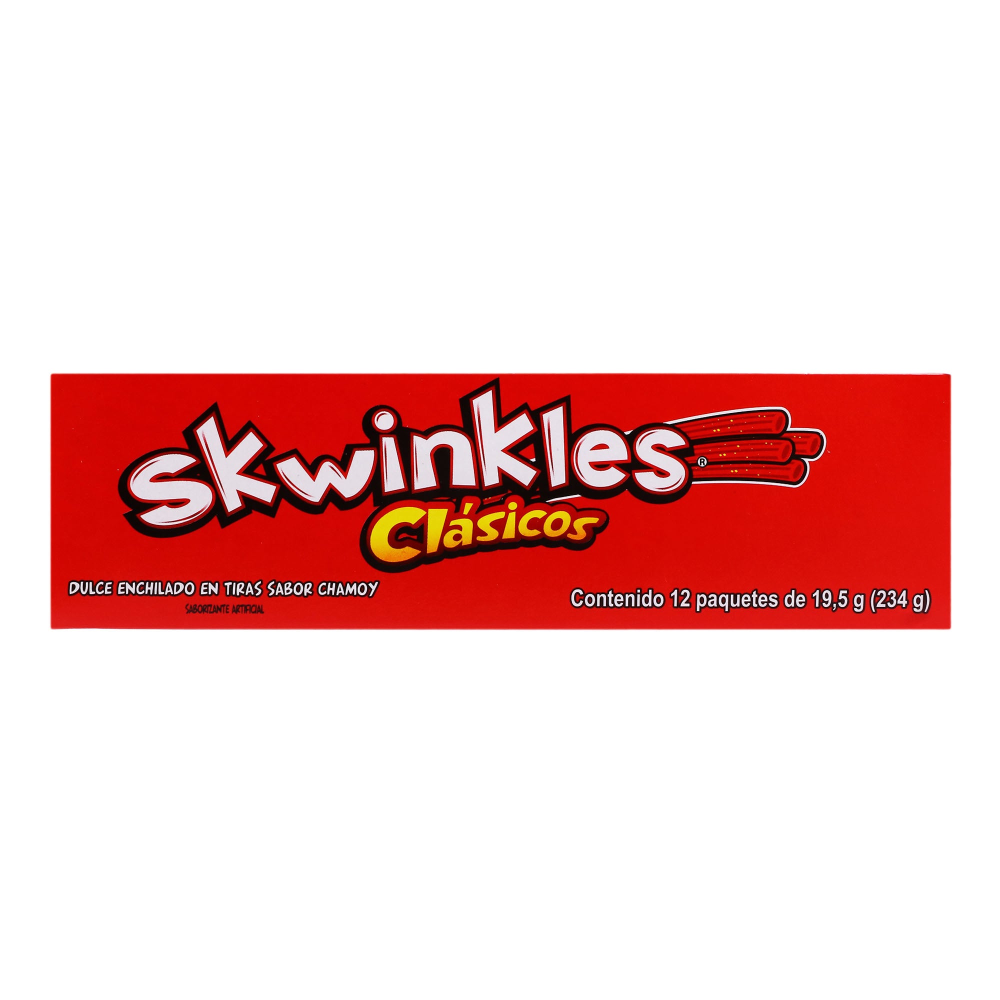 Dulce skwinkles clasico chamoy 12 pz