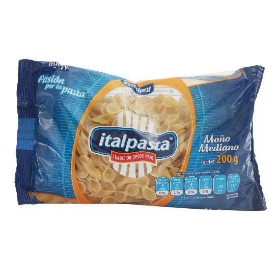 Pasta sopa Italpasta moño mediano 200 gr