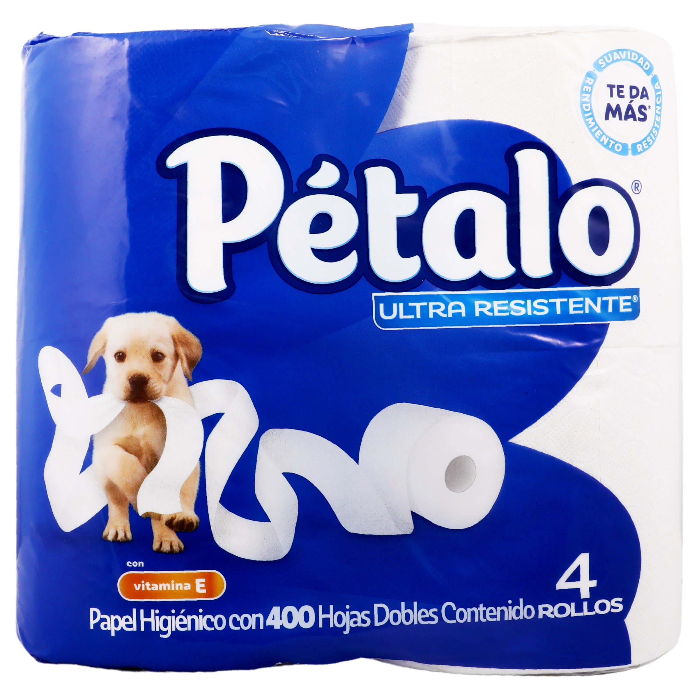Papel Petalo jumbo 400 hj 4 rollos
