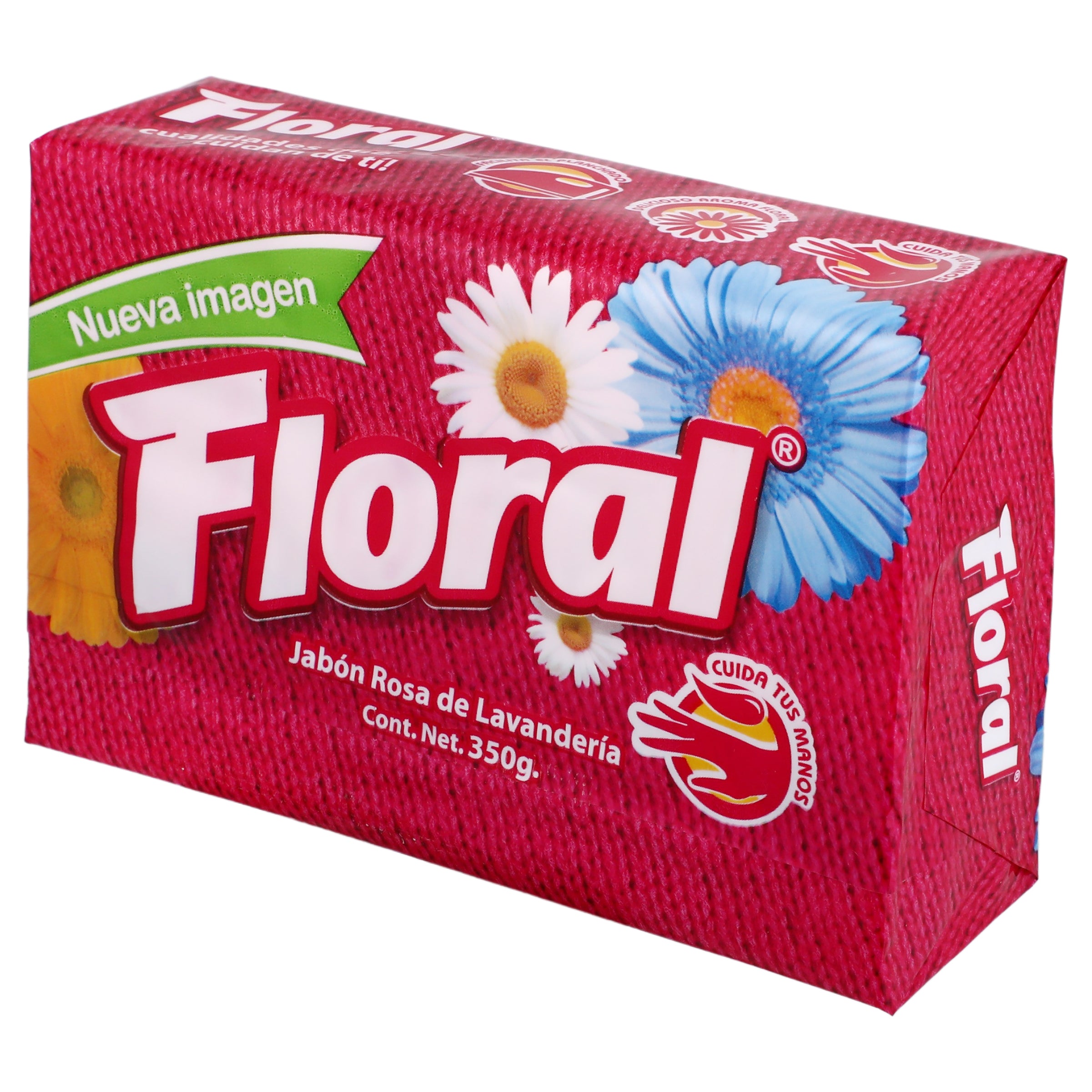 Jabon Floral rosa 350 gr