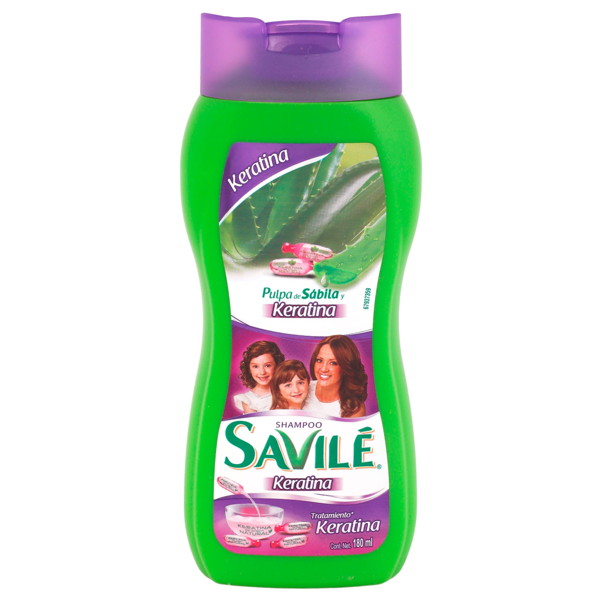 Shamp Savile keratina 180 ml