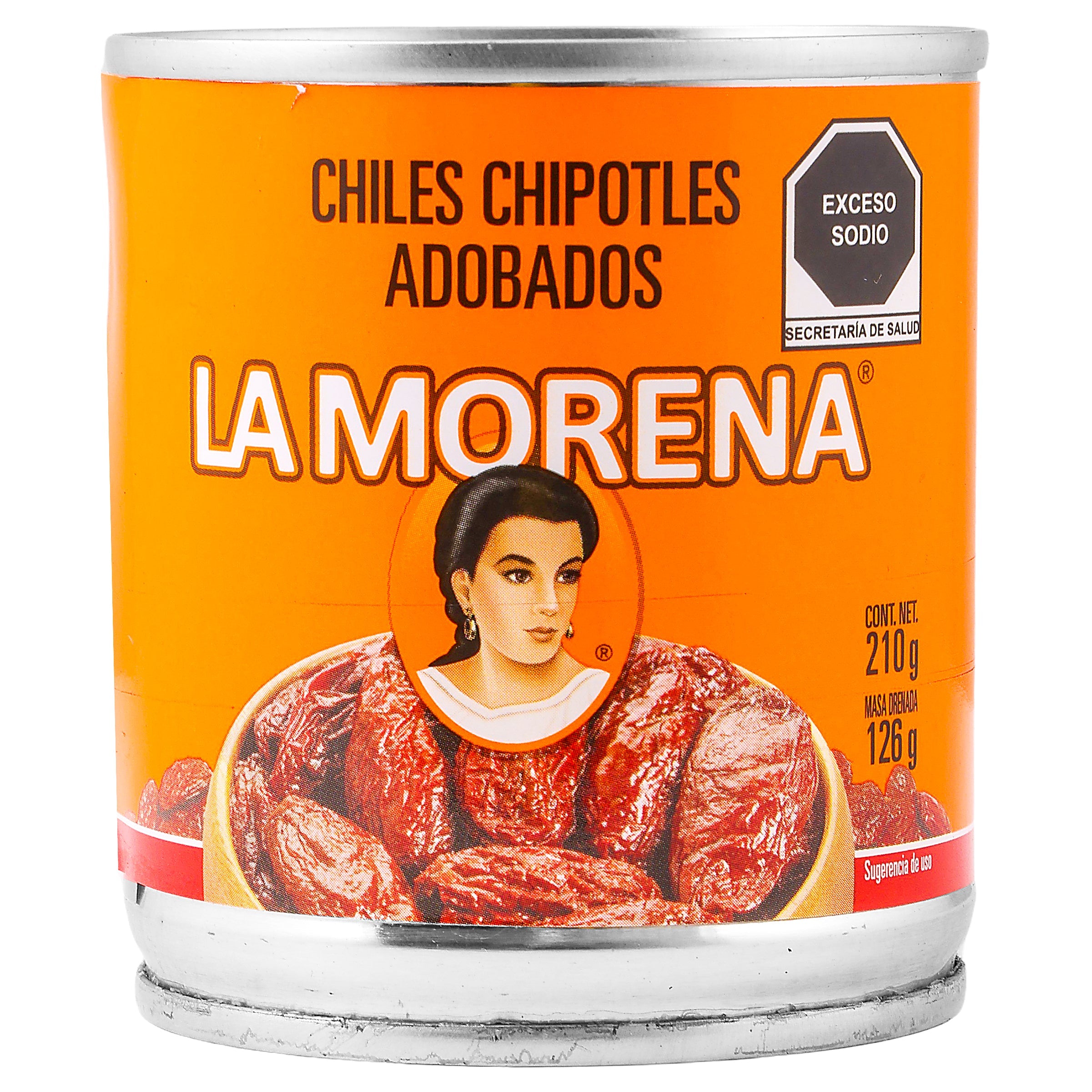 Chiles chipotles La Morena 210 gr