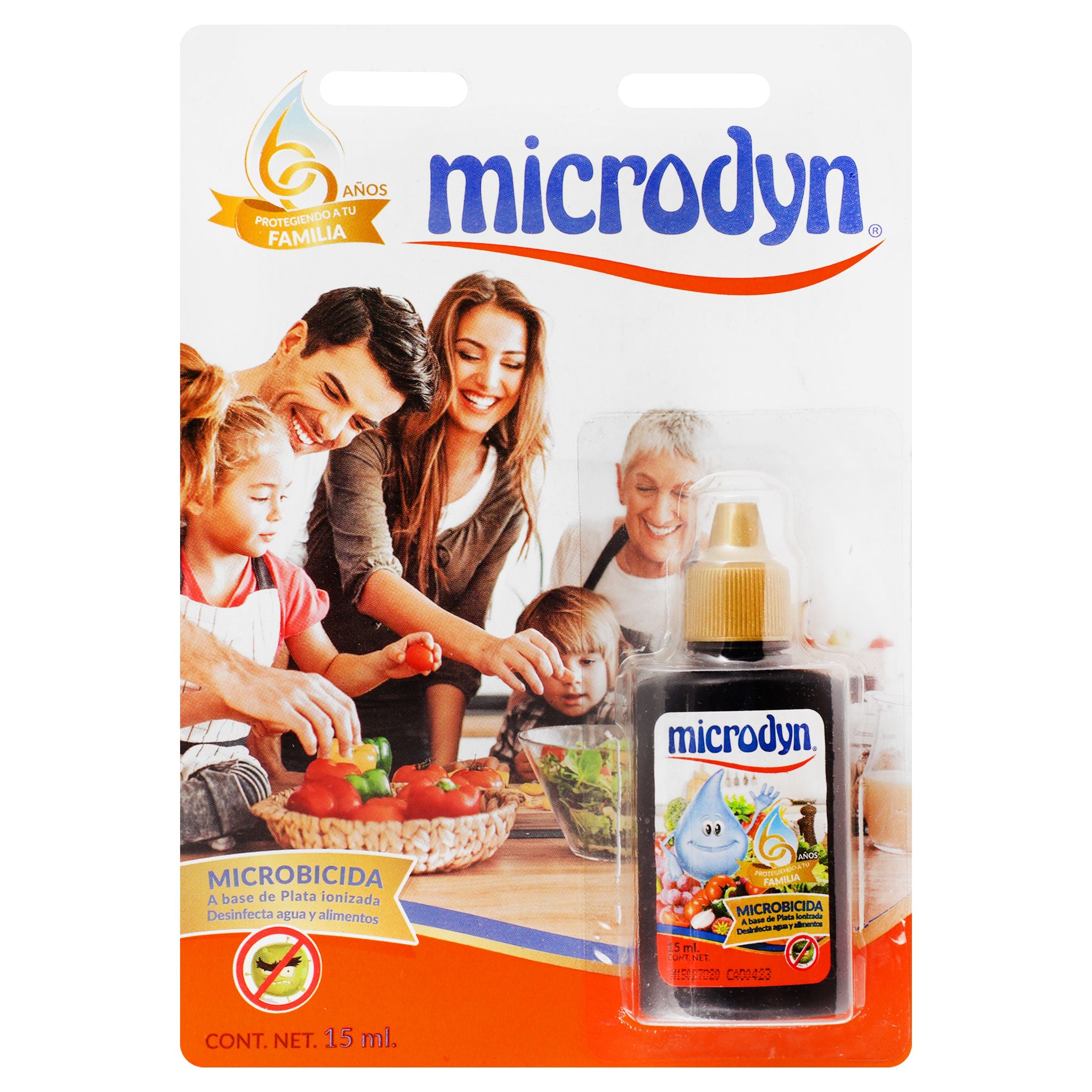 Desinfectante Microbicida Microdyn 15 ml