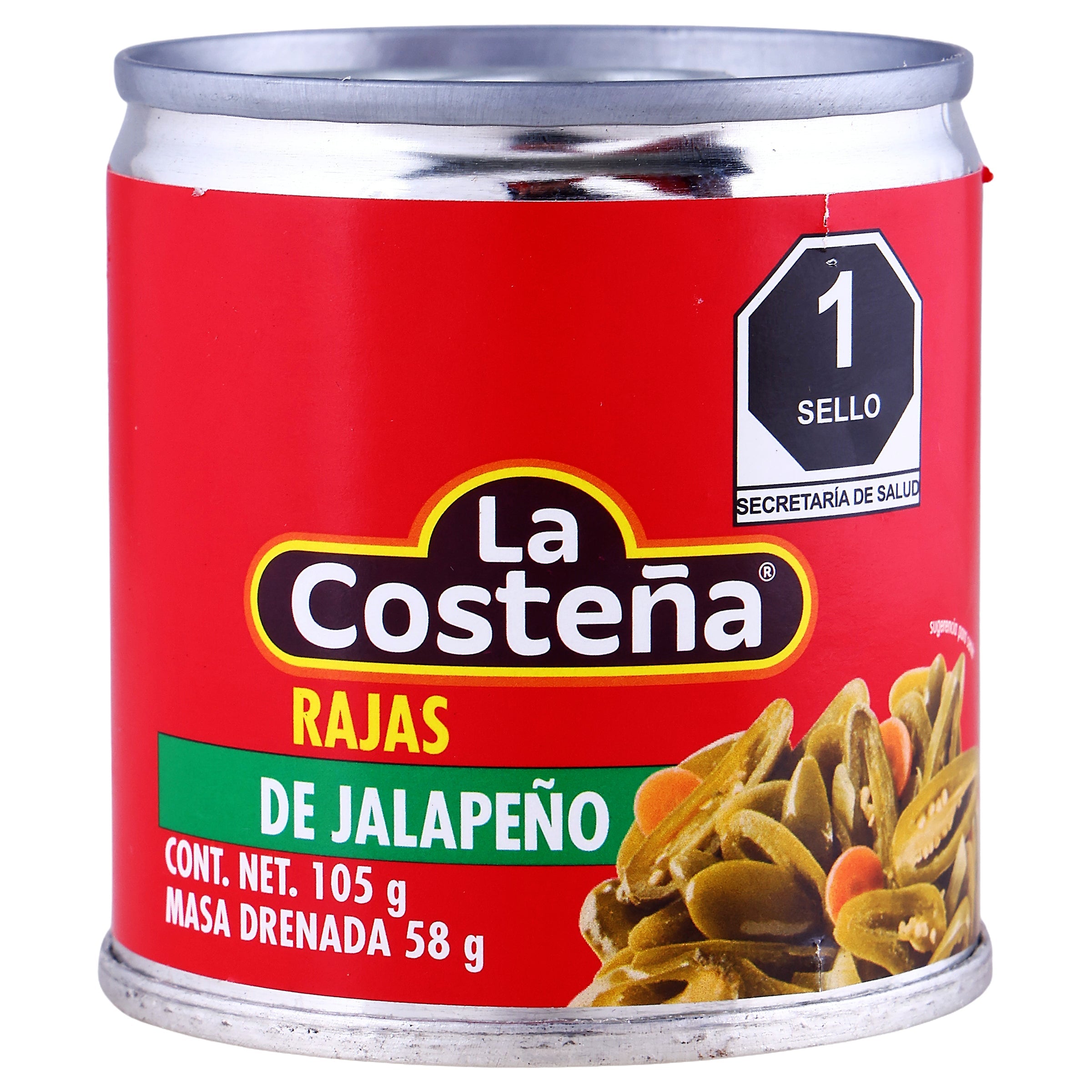 Chiles rajas La Costeña 105 gr