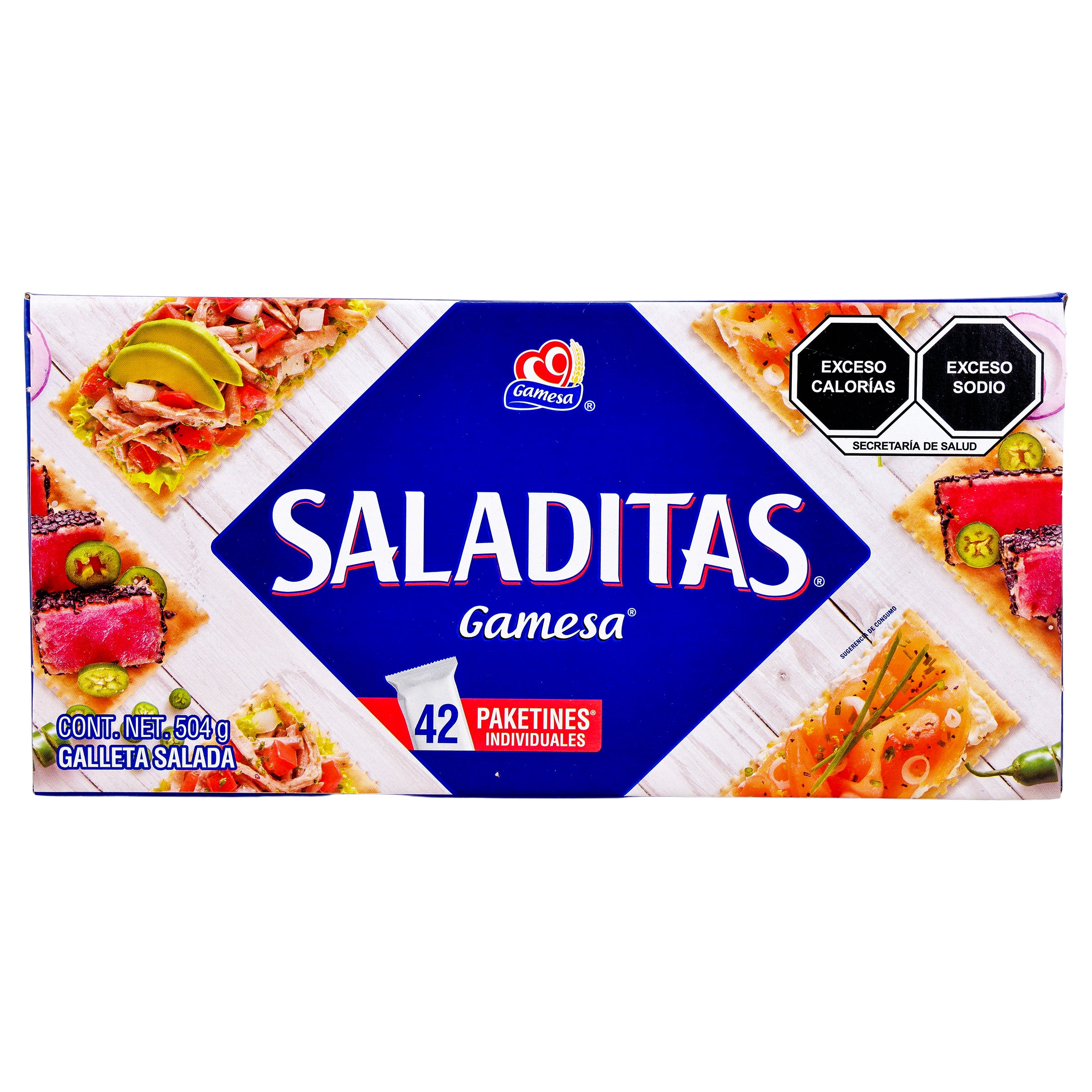 Ga. Saladas Gamesa 504g