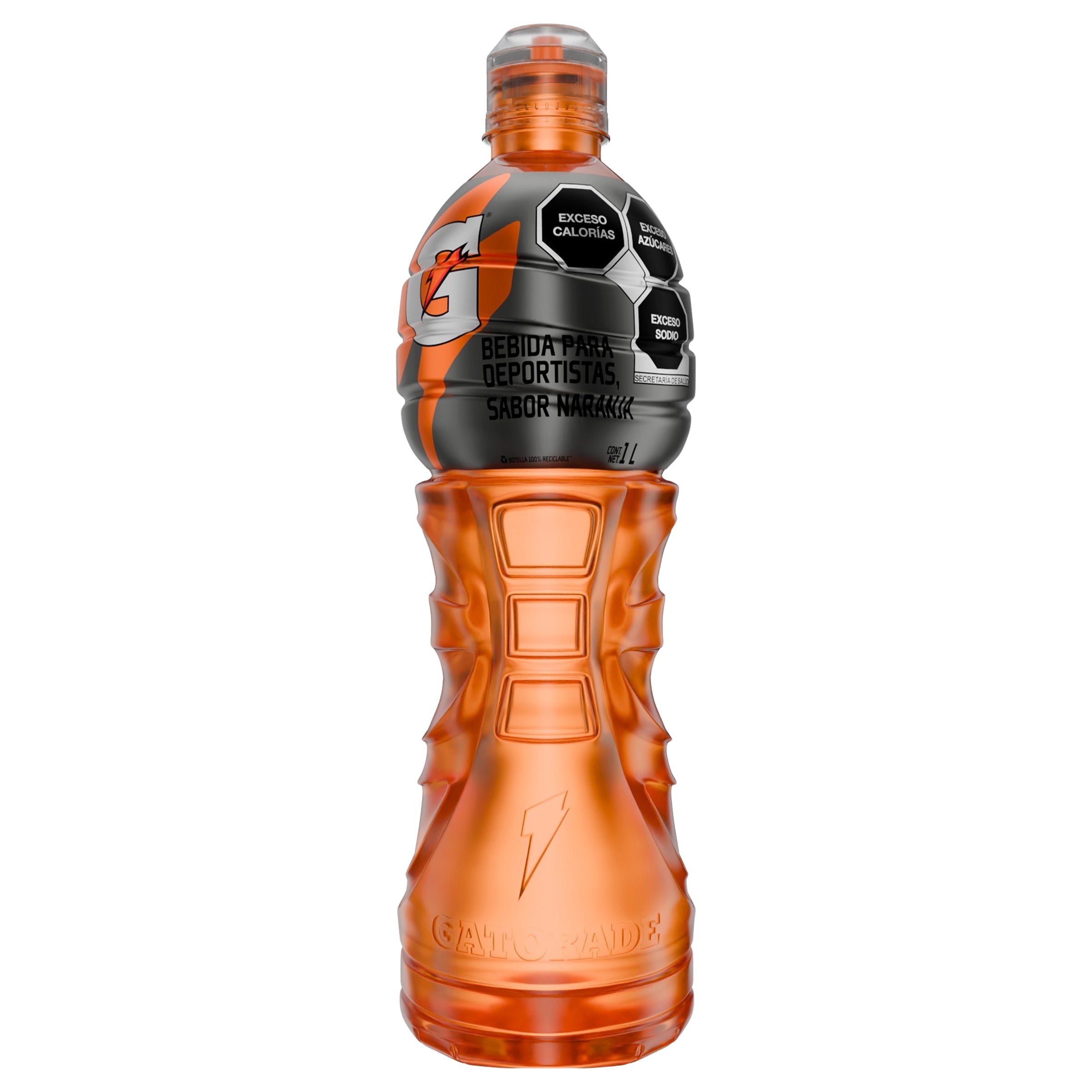 Bebida Gatorade naranja 1 lt