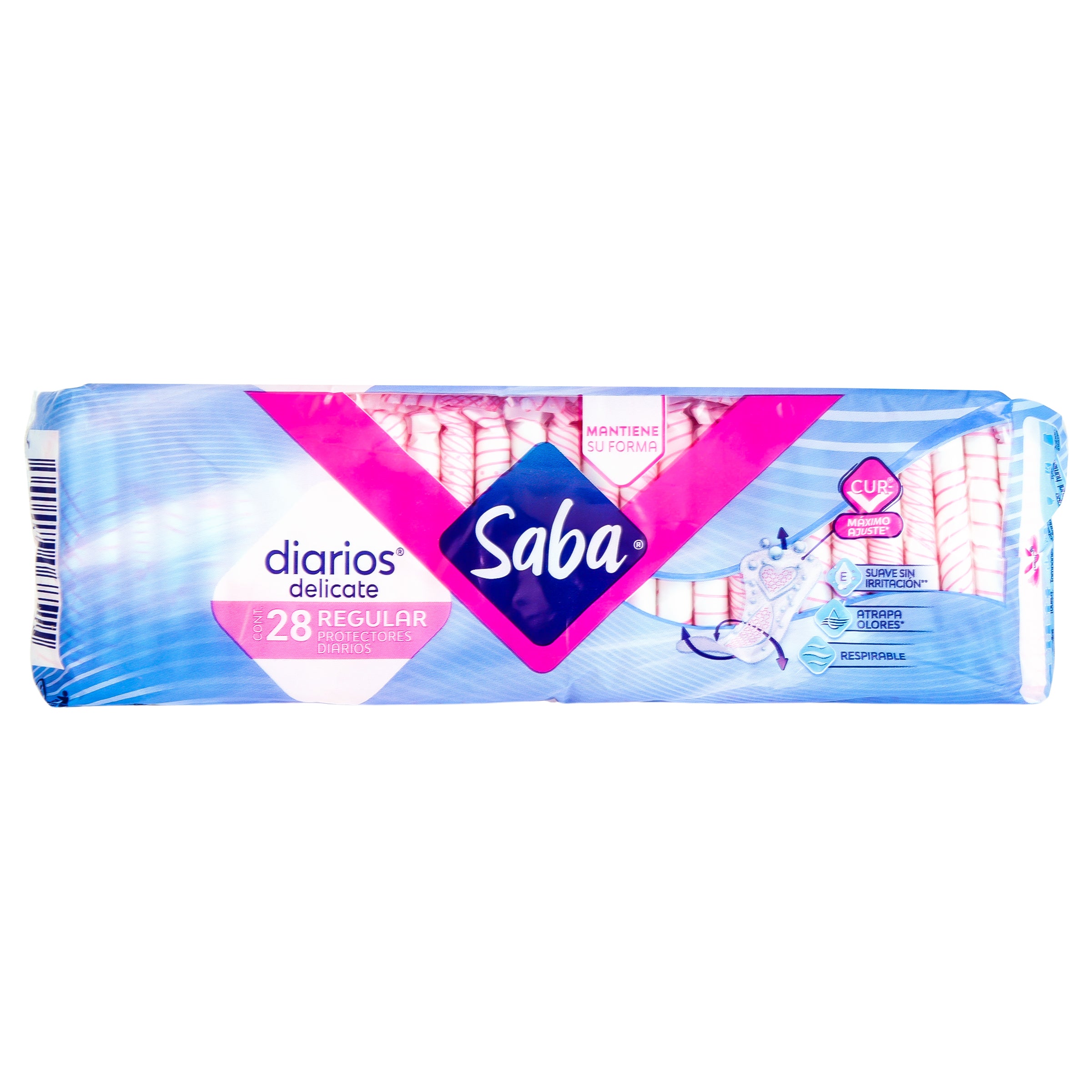 Toalla Saba diarios regular 28 pz