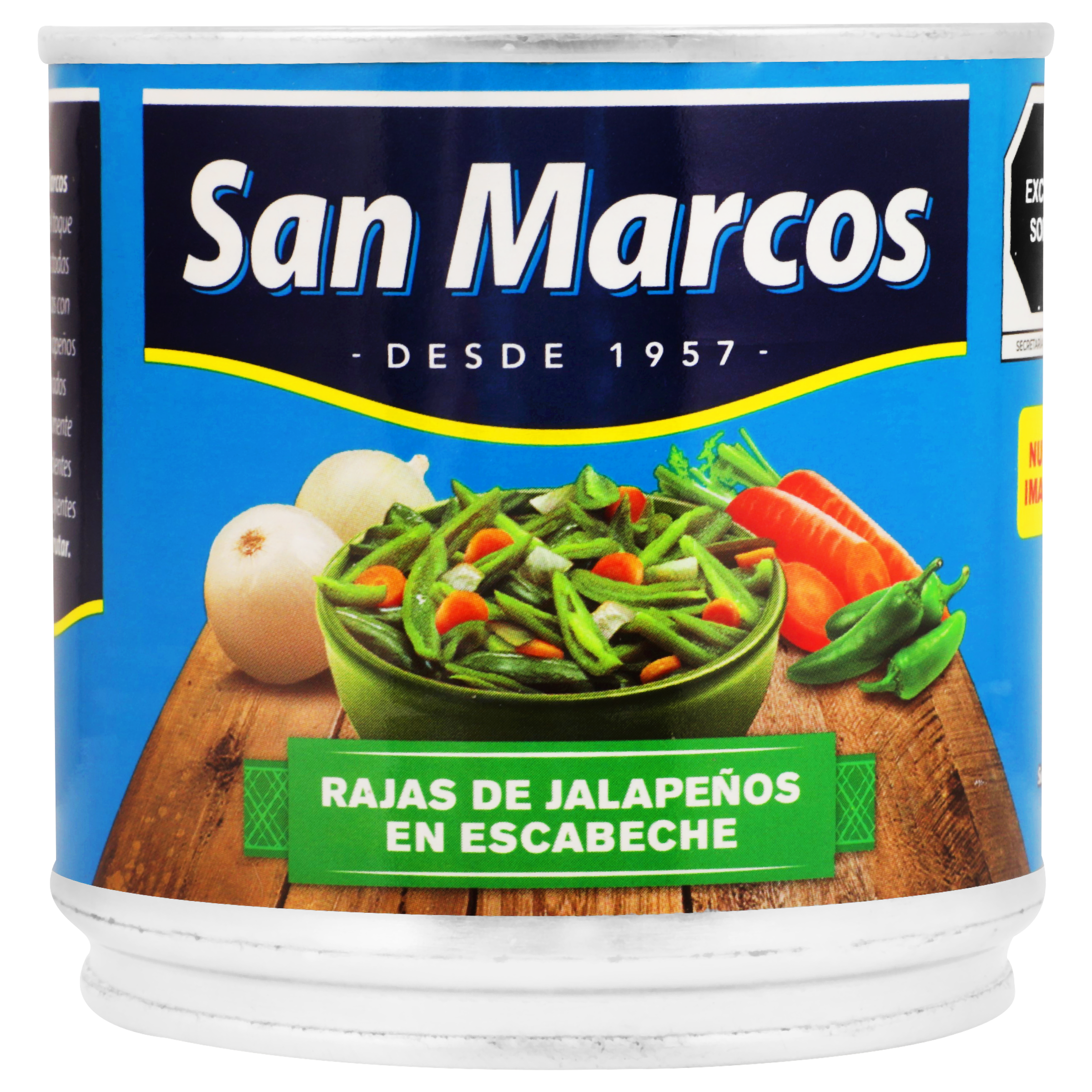 Chiles rajas San Marcos 380 gr