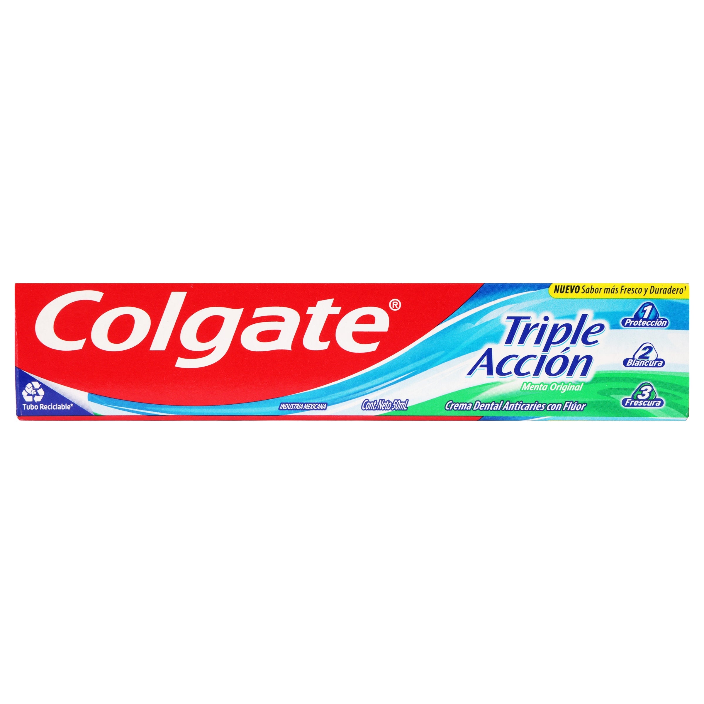 Pasta dental Colgate triple accion 50 ml