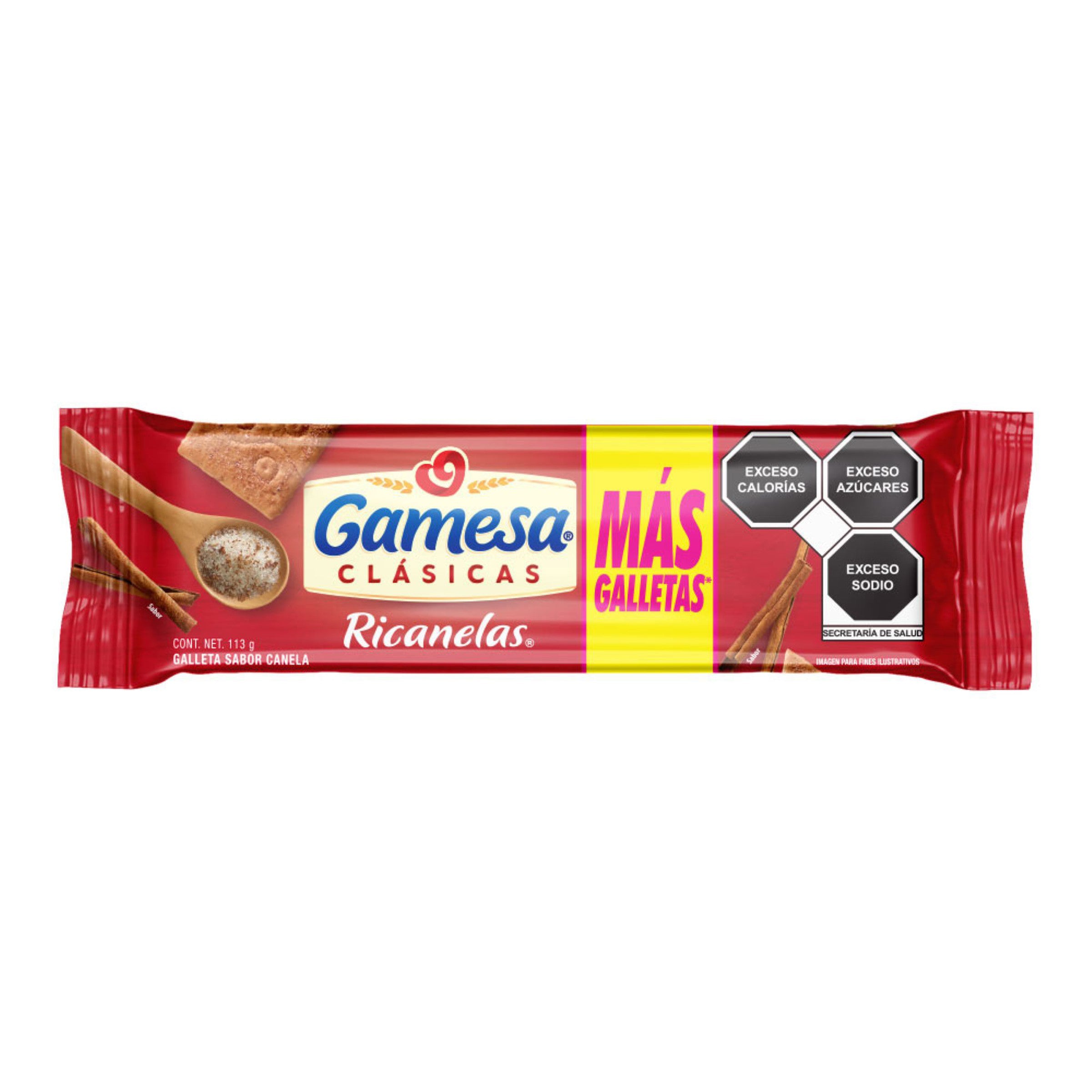 Ga. Ricanelas Gamesa 113g