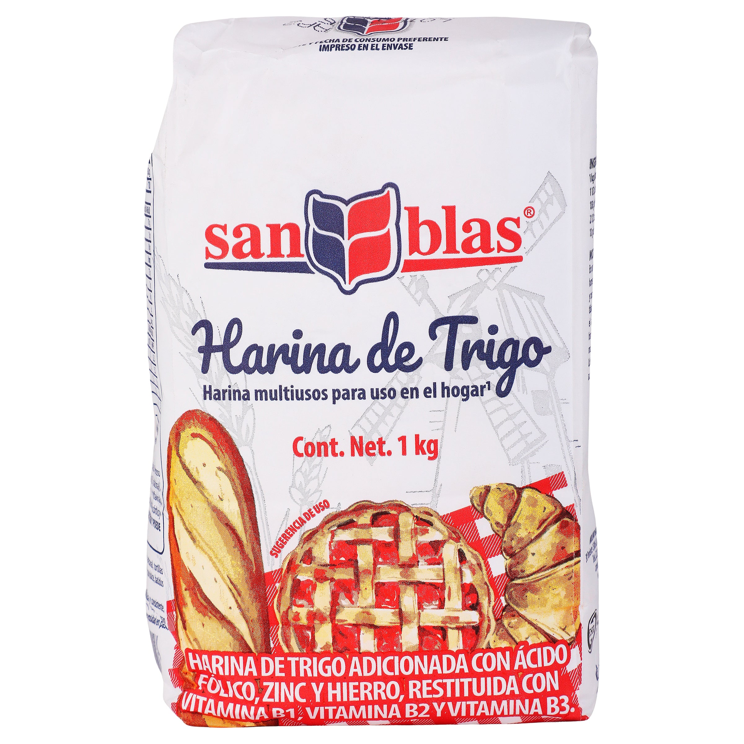 Harina de trigo san blas 1 kg