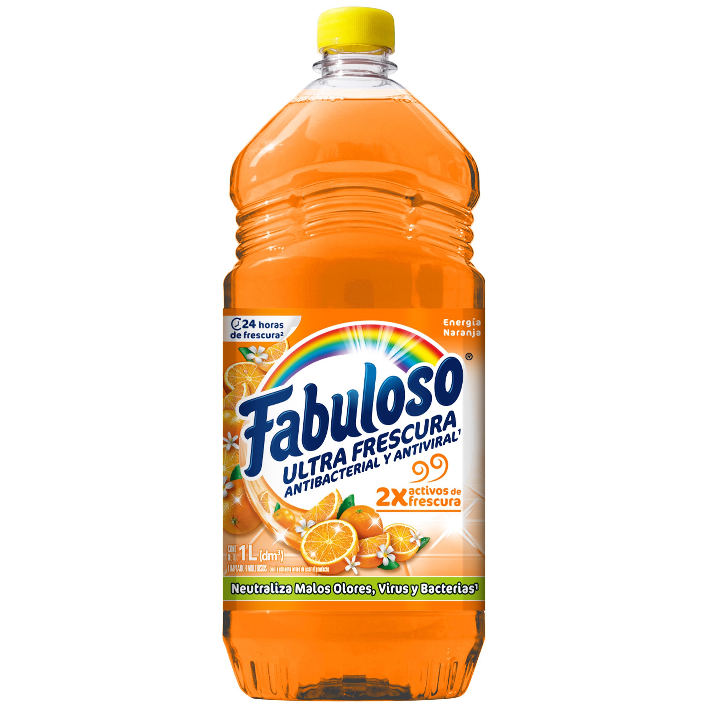 Fabuloso energía naranja 1lt