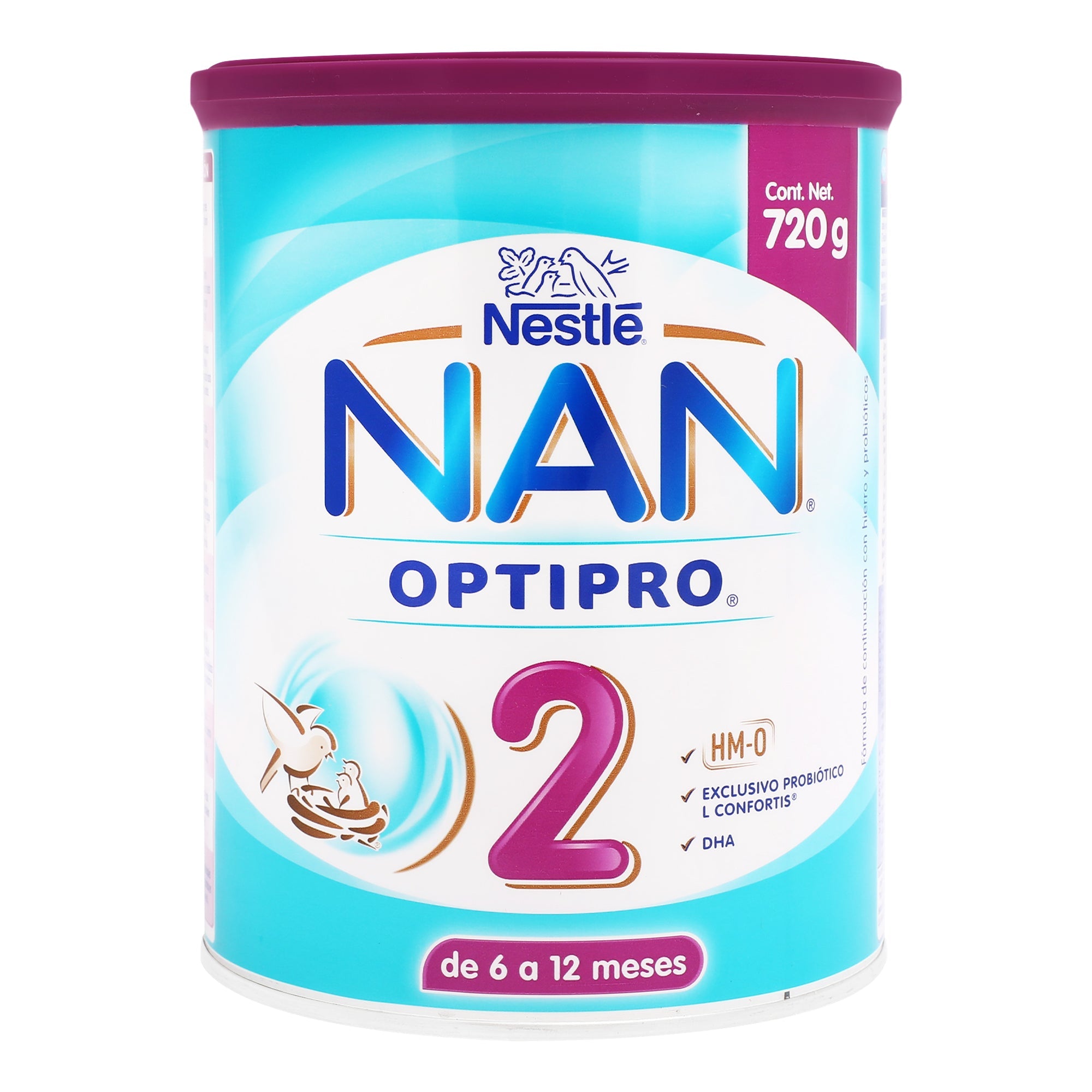 Leche Nan 2 Nestle 720 gr